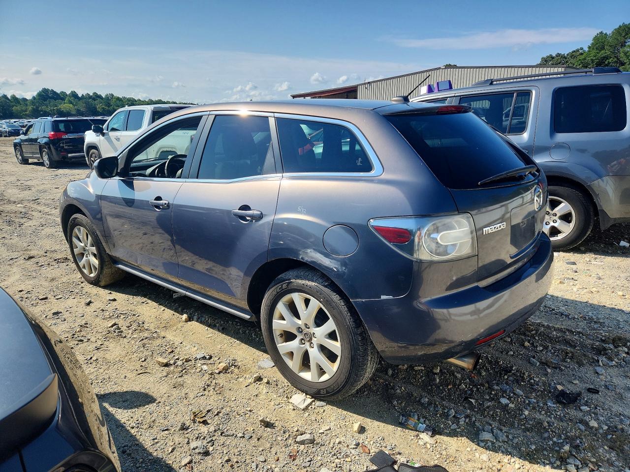 2009 Mazda Cx-7 Blue vin: JM3ER29L490225787