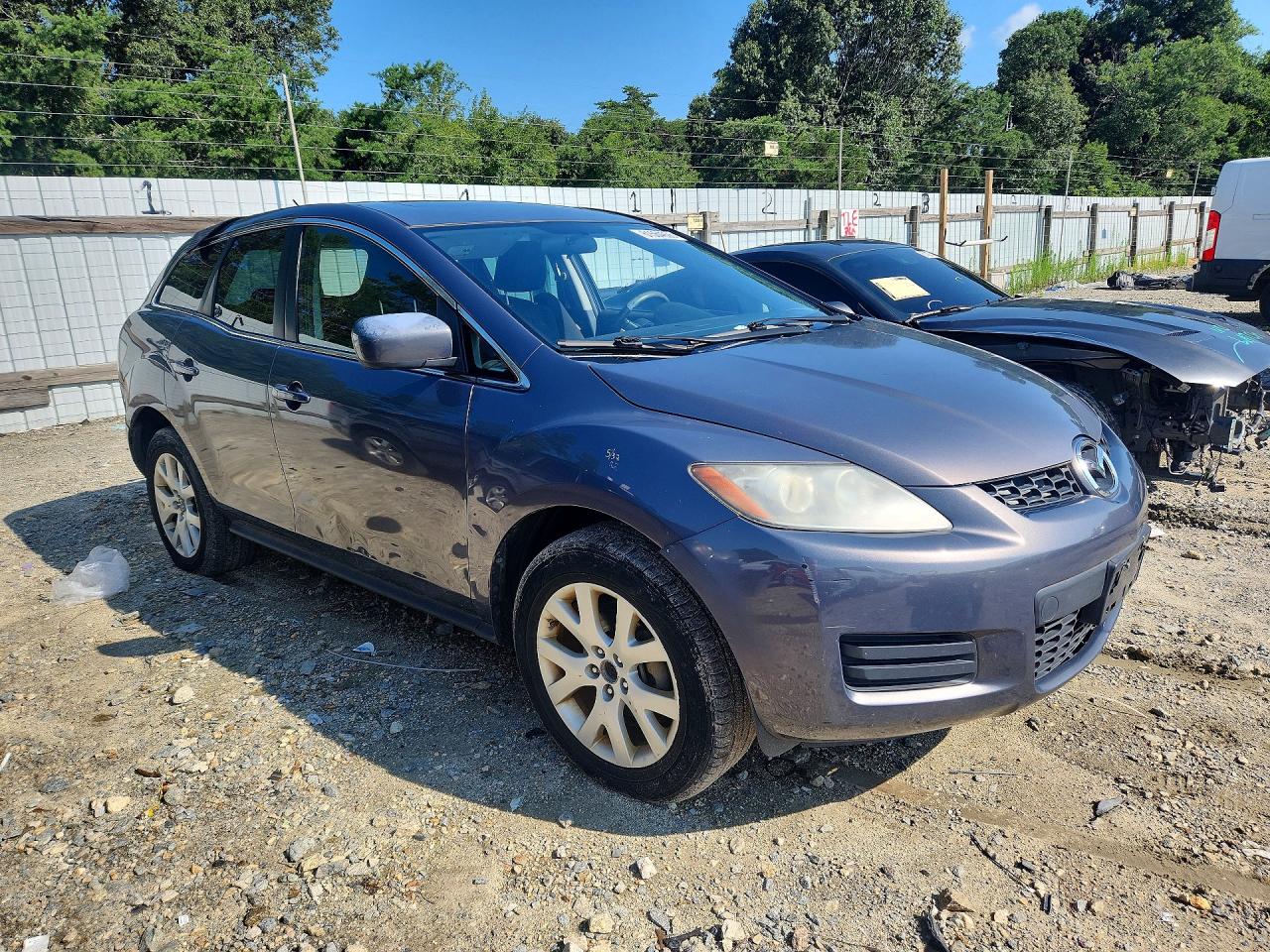2009 Mazda Cx-7 Blue vin: JM3ER29L490225787