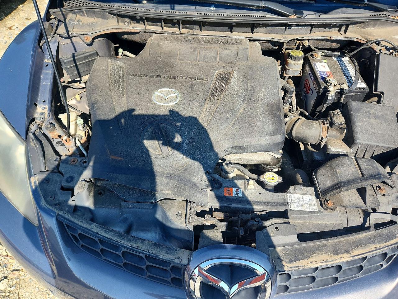 2009 Mazda Cx-7 Blue vin: JM3ER29L490225787