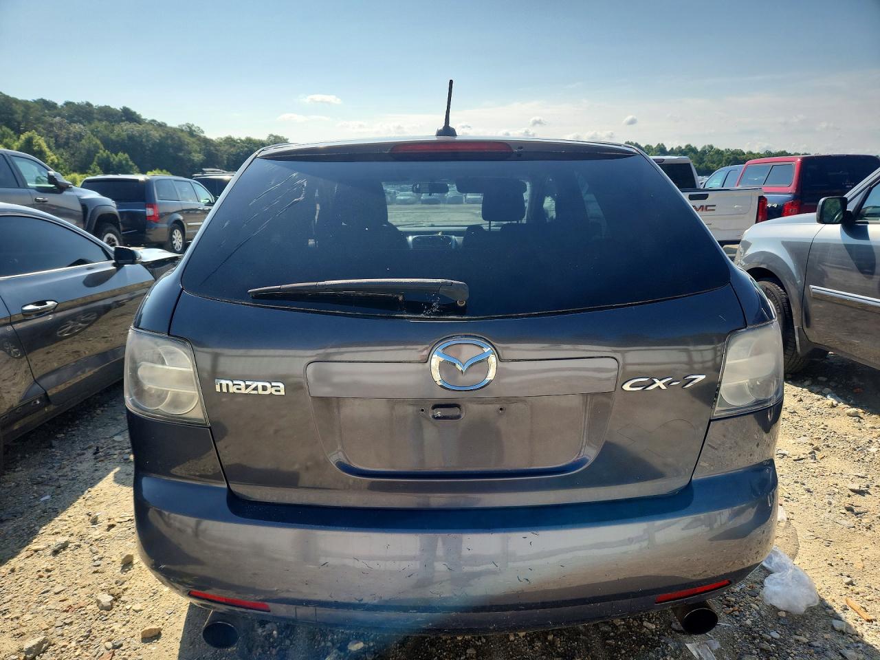 2009 Mazda Cx-7 Blue vin: JM3ER29L490225787