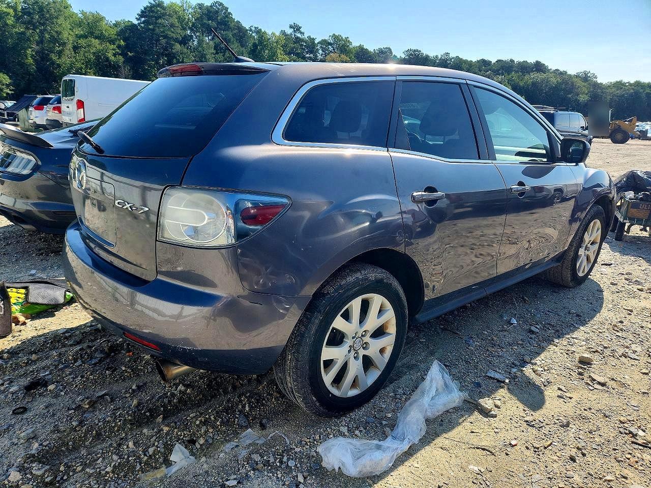 2009 Mazda Cx-7 Blue vin: JM3ER29L490225787
