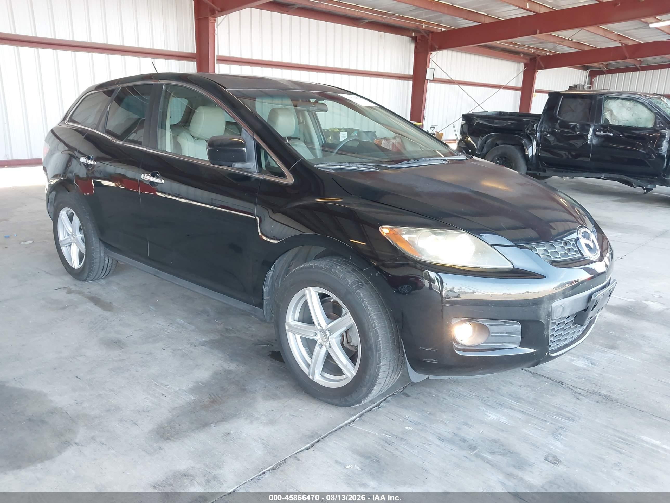 2007 Mazda Cx-7 Grand Touring Черный vin: JM3ER29L570104473