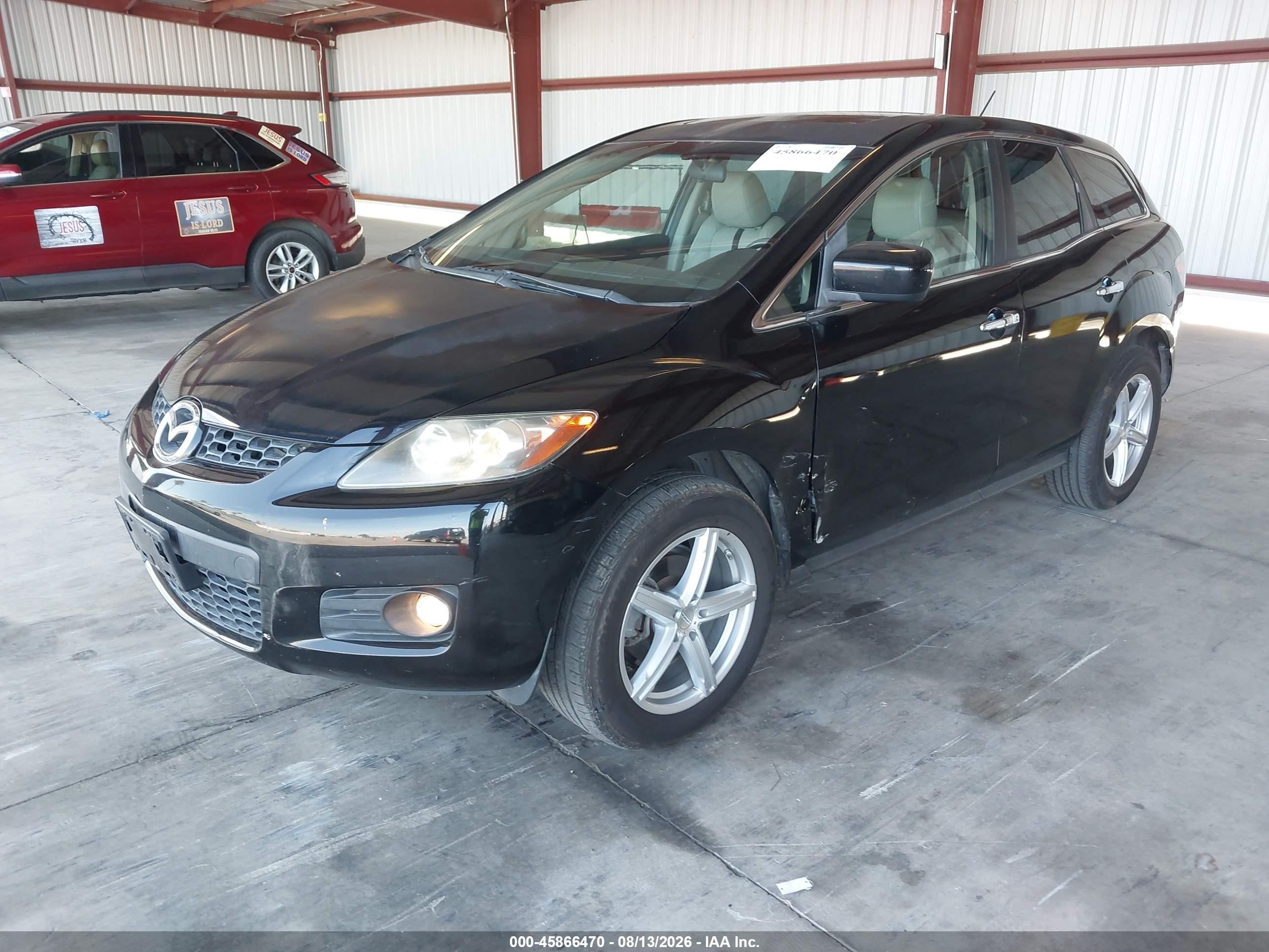 2007 Mazda Cx-7 Grand Touring Черный vin: JM3ER29L570104473