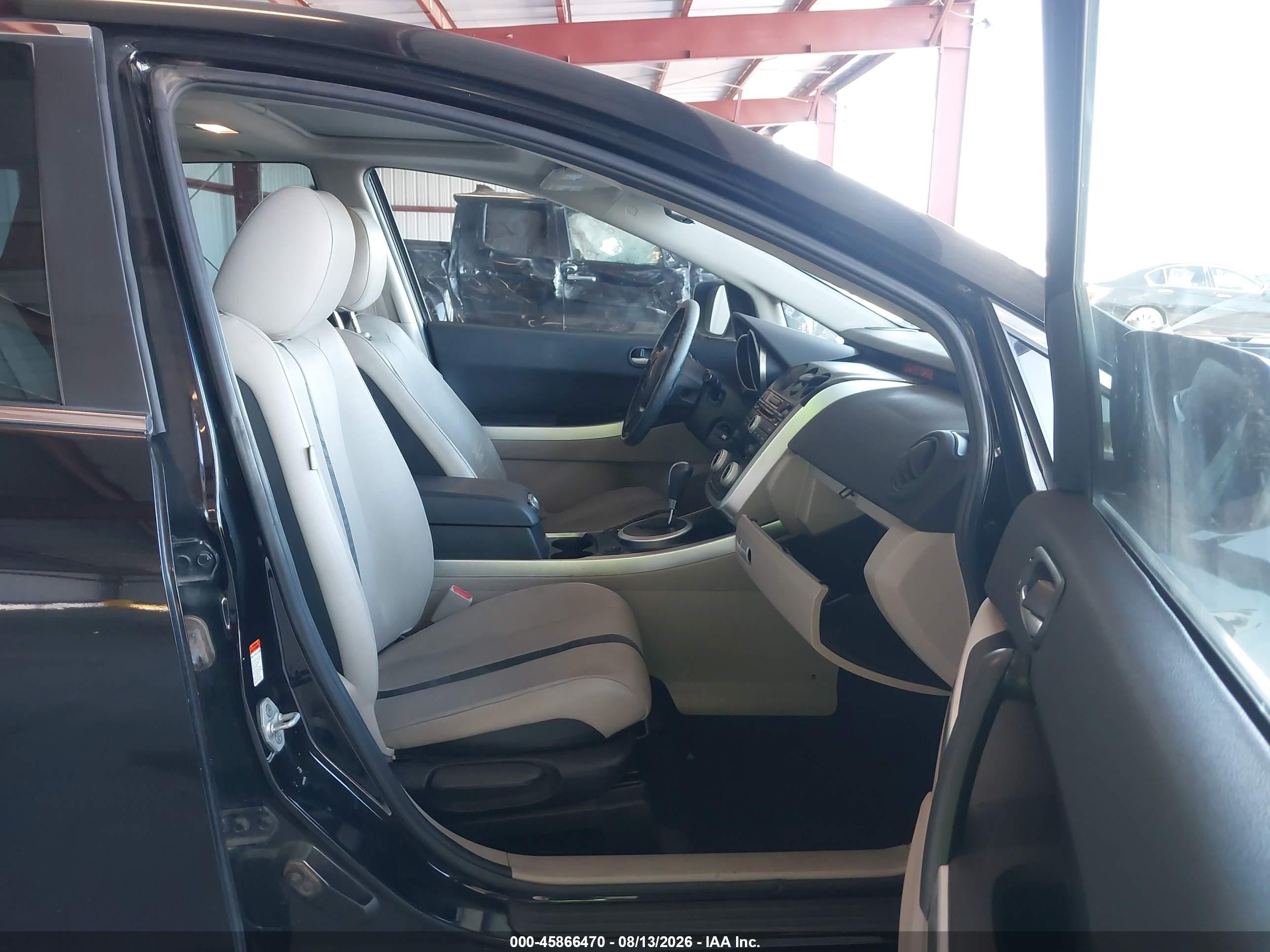 2007 Mazda Cx-7 Grand Touring Черный vin: JM3ER29L570104473