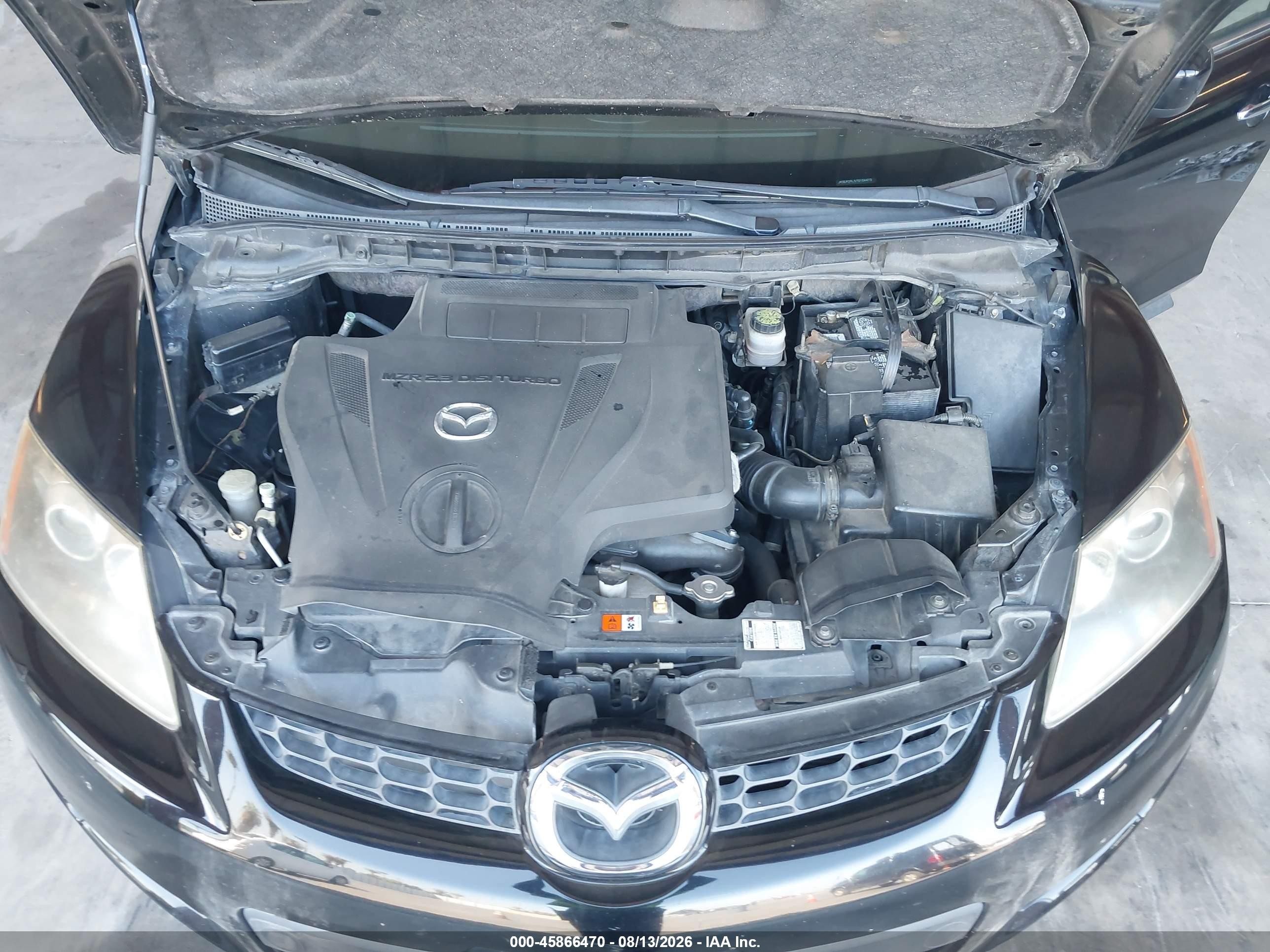 2007 Mazda Cx-7 Grand Touring Черный vin: JM3ER29L570104473