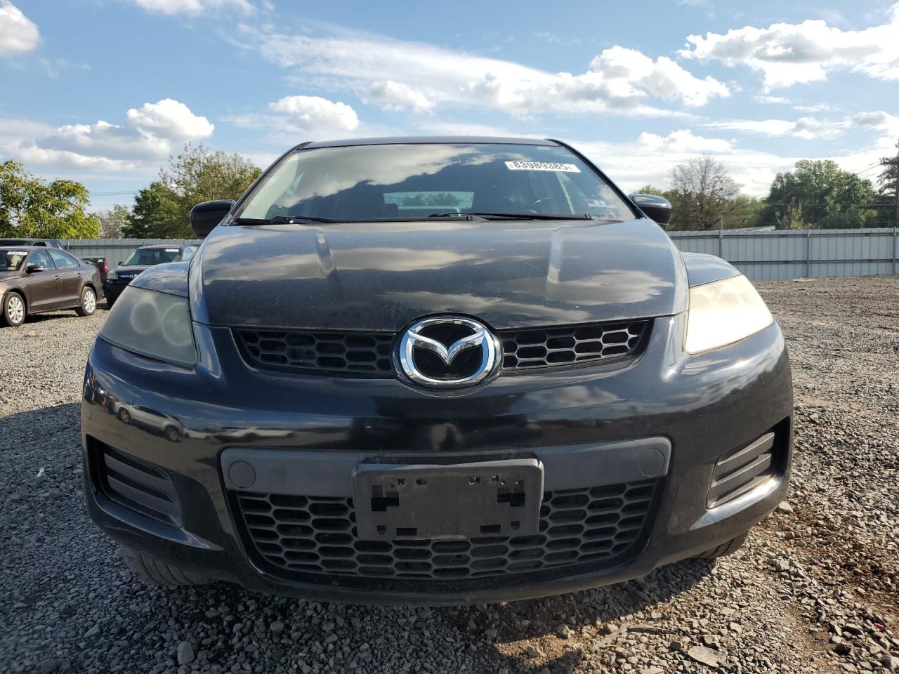 2007 Mazda Cx-7 Black vin: JM3ER29L570144648