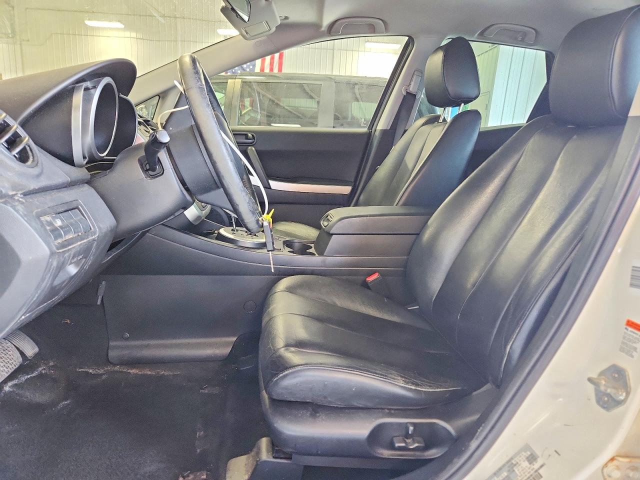 2008 Mazda Cx-7 White vin: JM3ER29L580197139