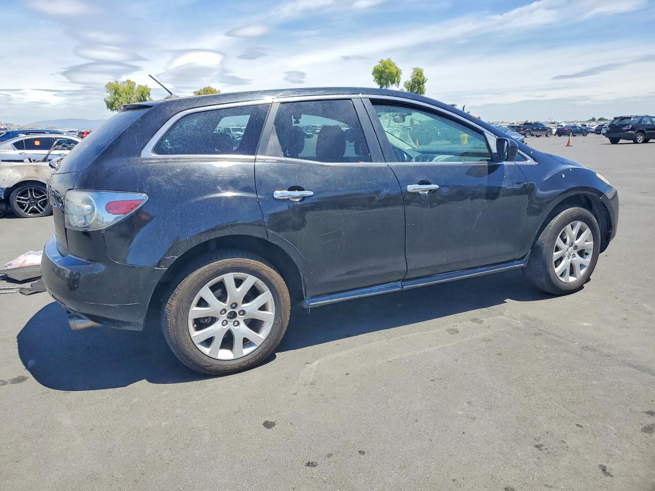 2008 Mazda Cx-7 Black vin: JM3ER29L580202940