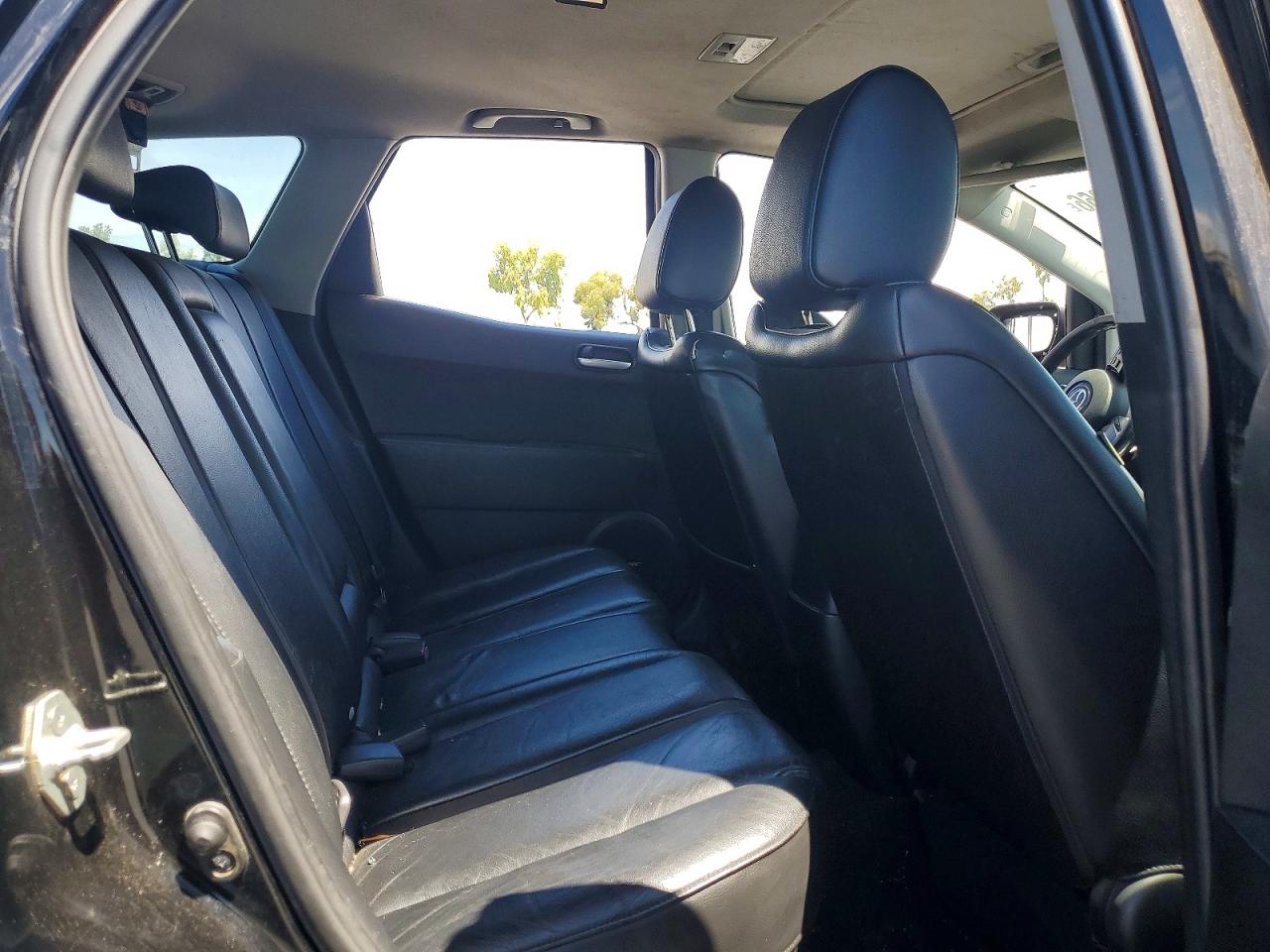 2008 Mazda Cx-7 Black vin: JM3ER29L580202940