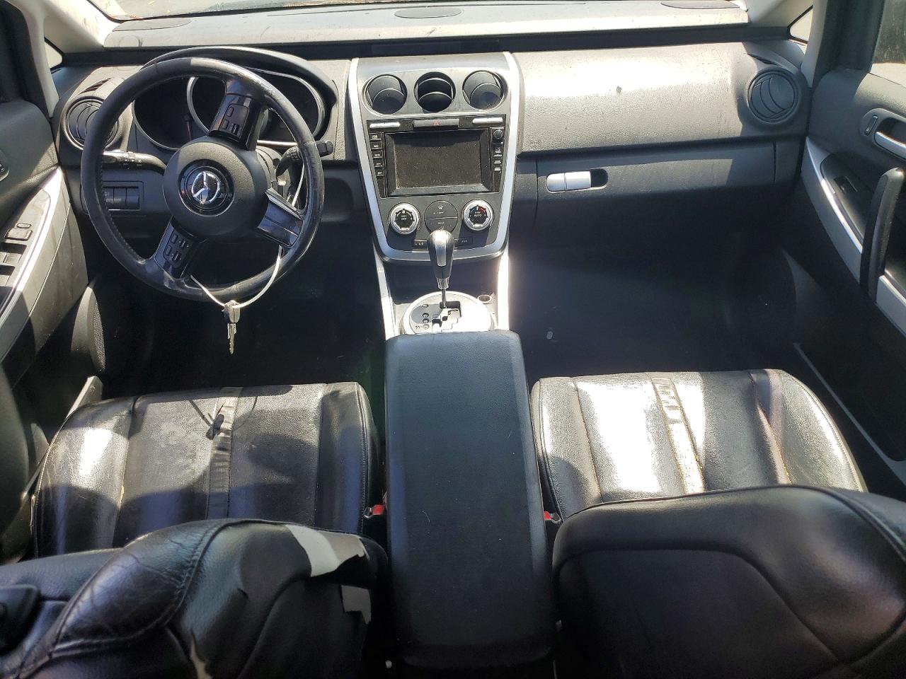 2008 Mazda Cx-7 Black vin: JM3ER29L580202940