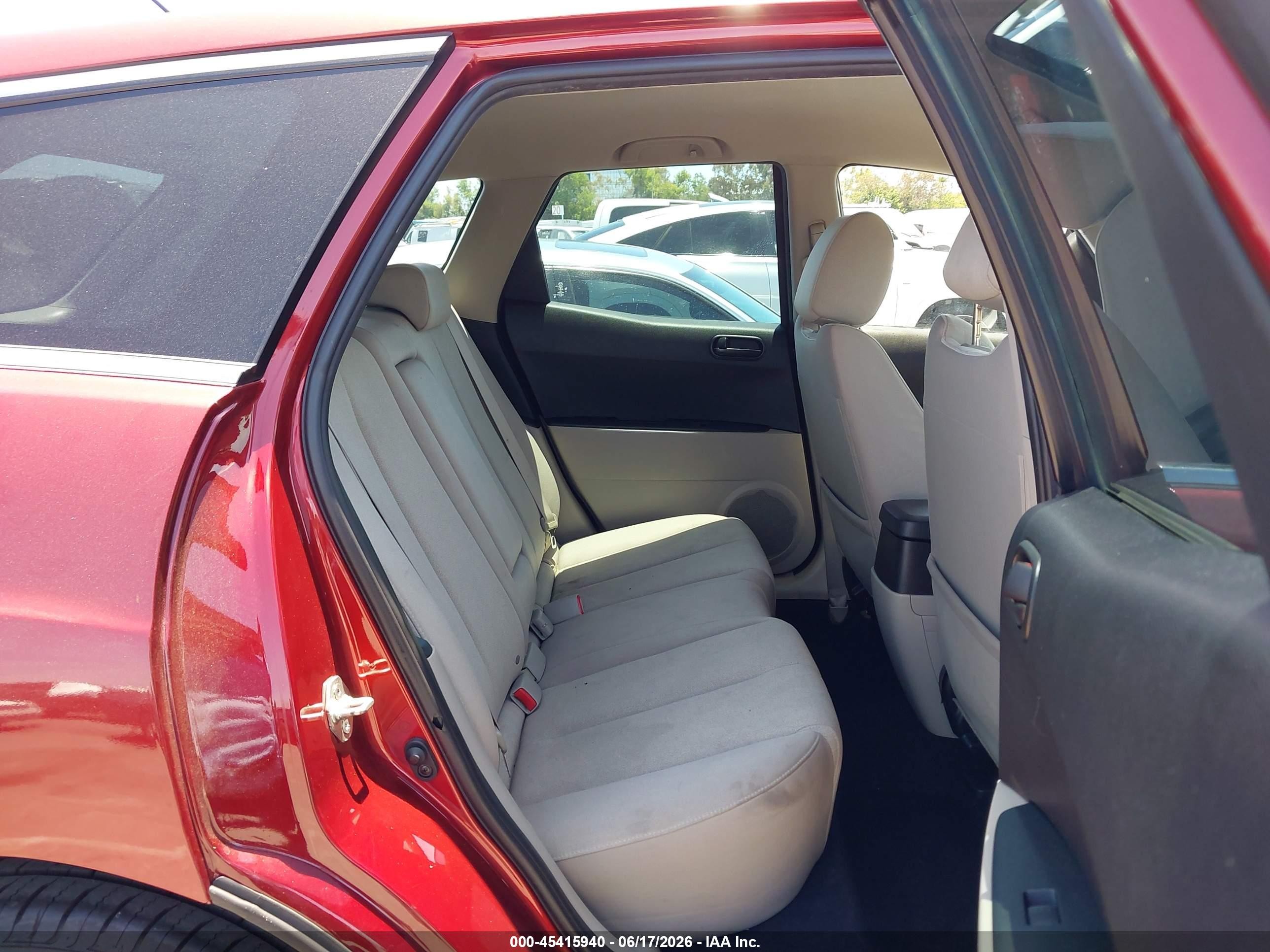 2009 Mazda Cx-7 Sport Красный vin: JM3ER29L590218010