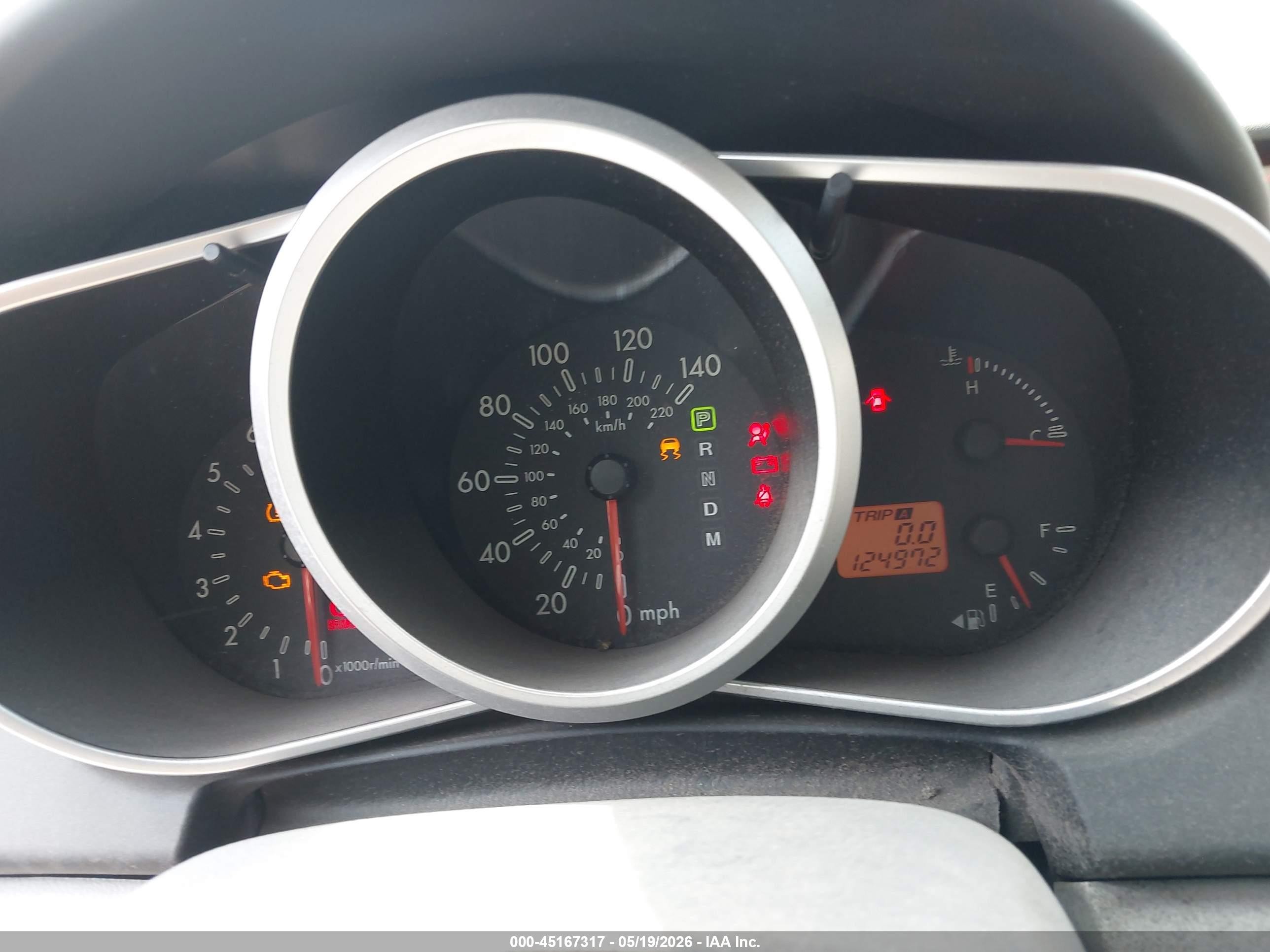 2009 Mazda Cx-7 Sport Red vin: JM3ER29L590237303
