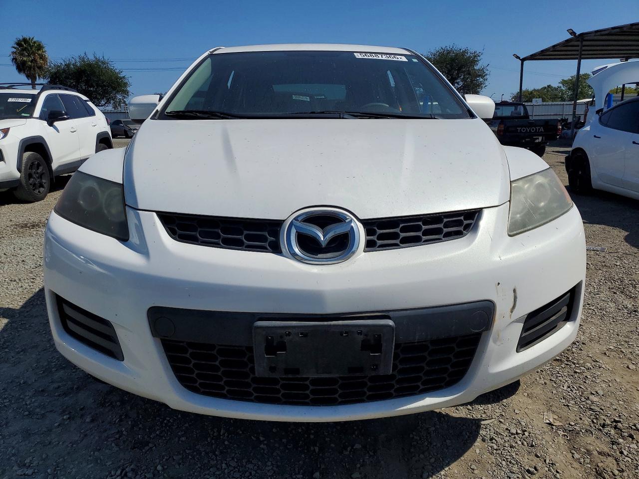 2008 Mazda Cx-7 White vin: JM3ER29L680177143