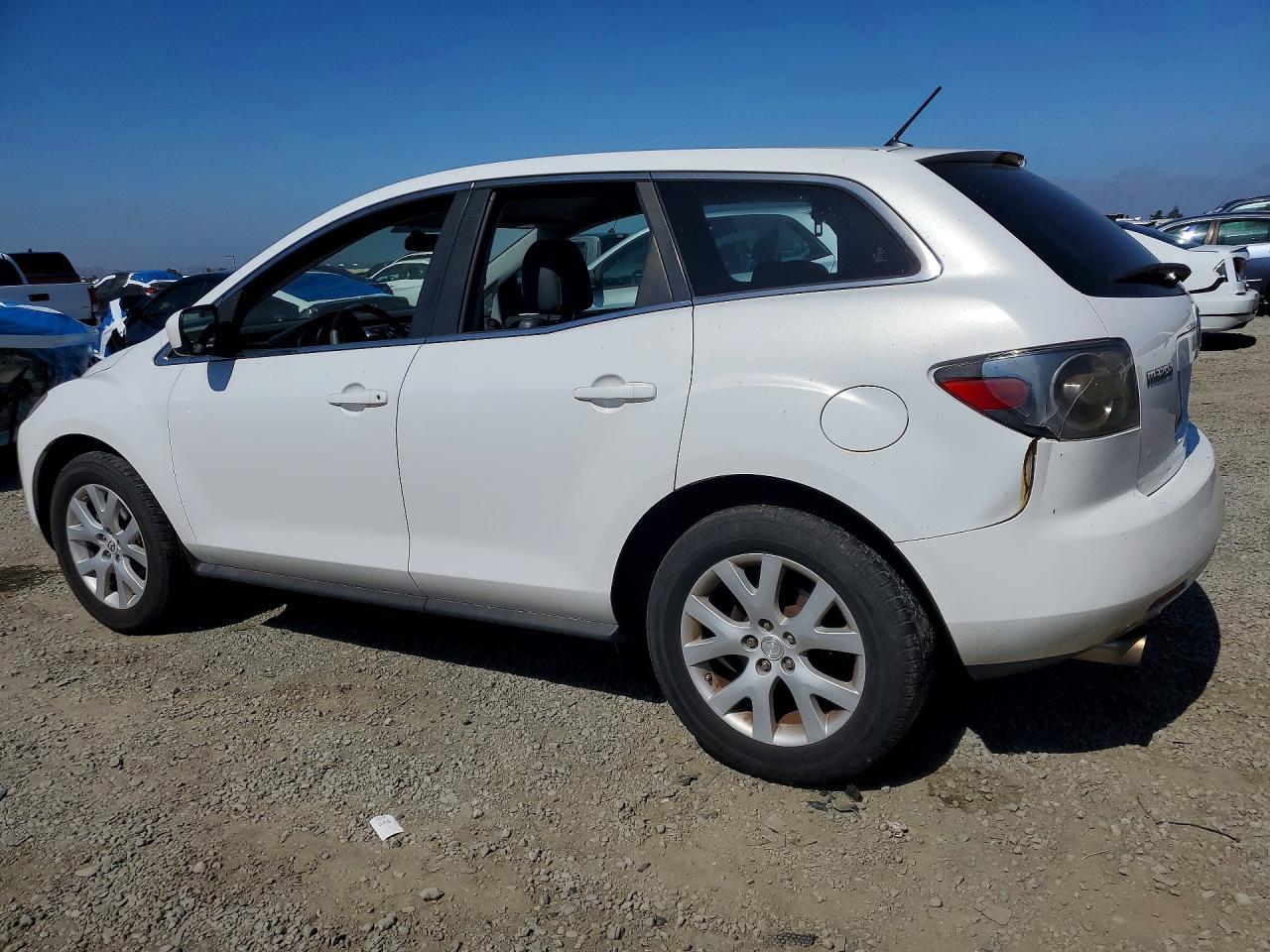 2008 Mazda Cx-7 White vin: JM3ER29L680177143