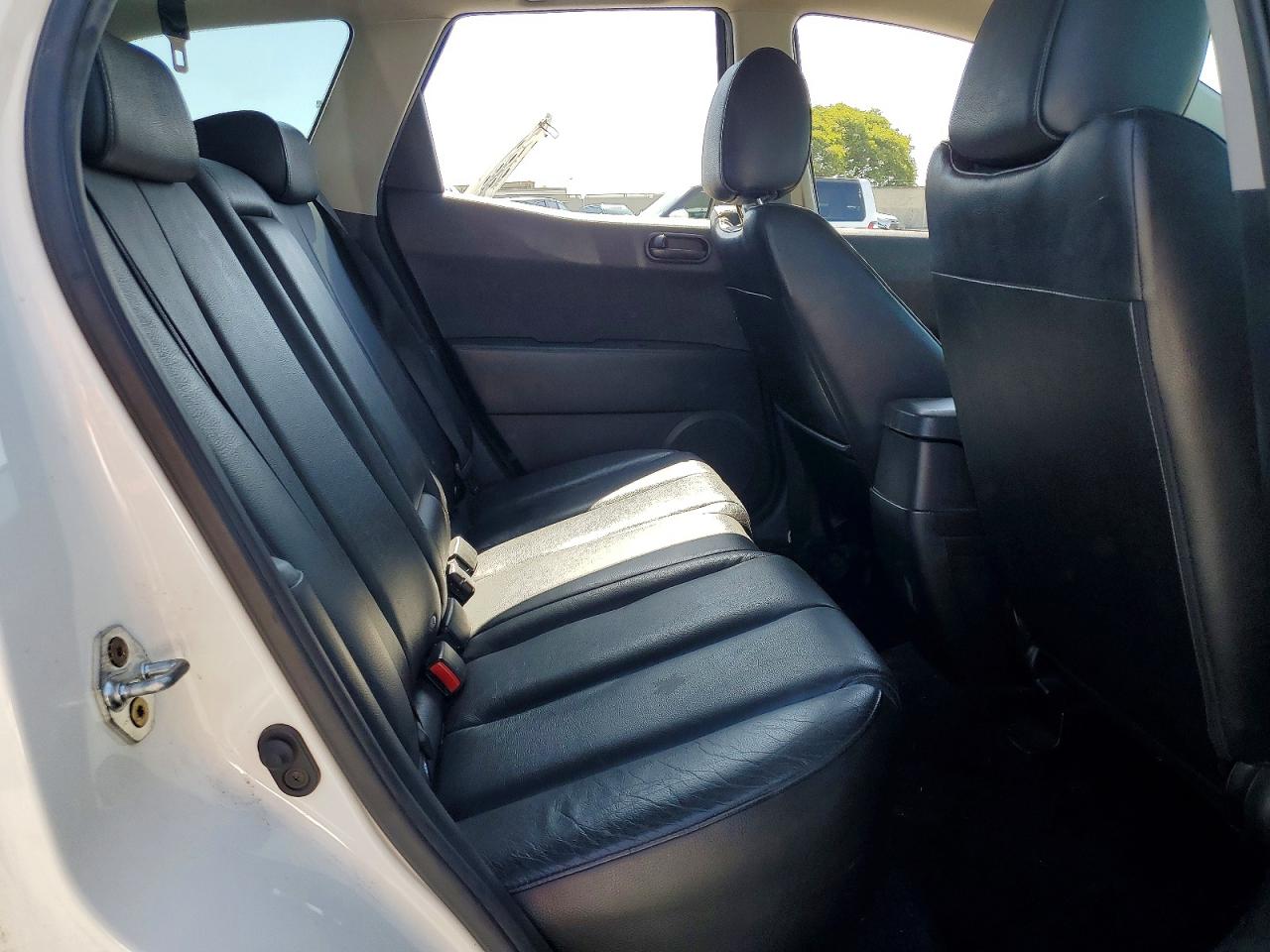 2008 Mazda Cx-7 White vin: JM3ER29L680177143