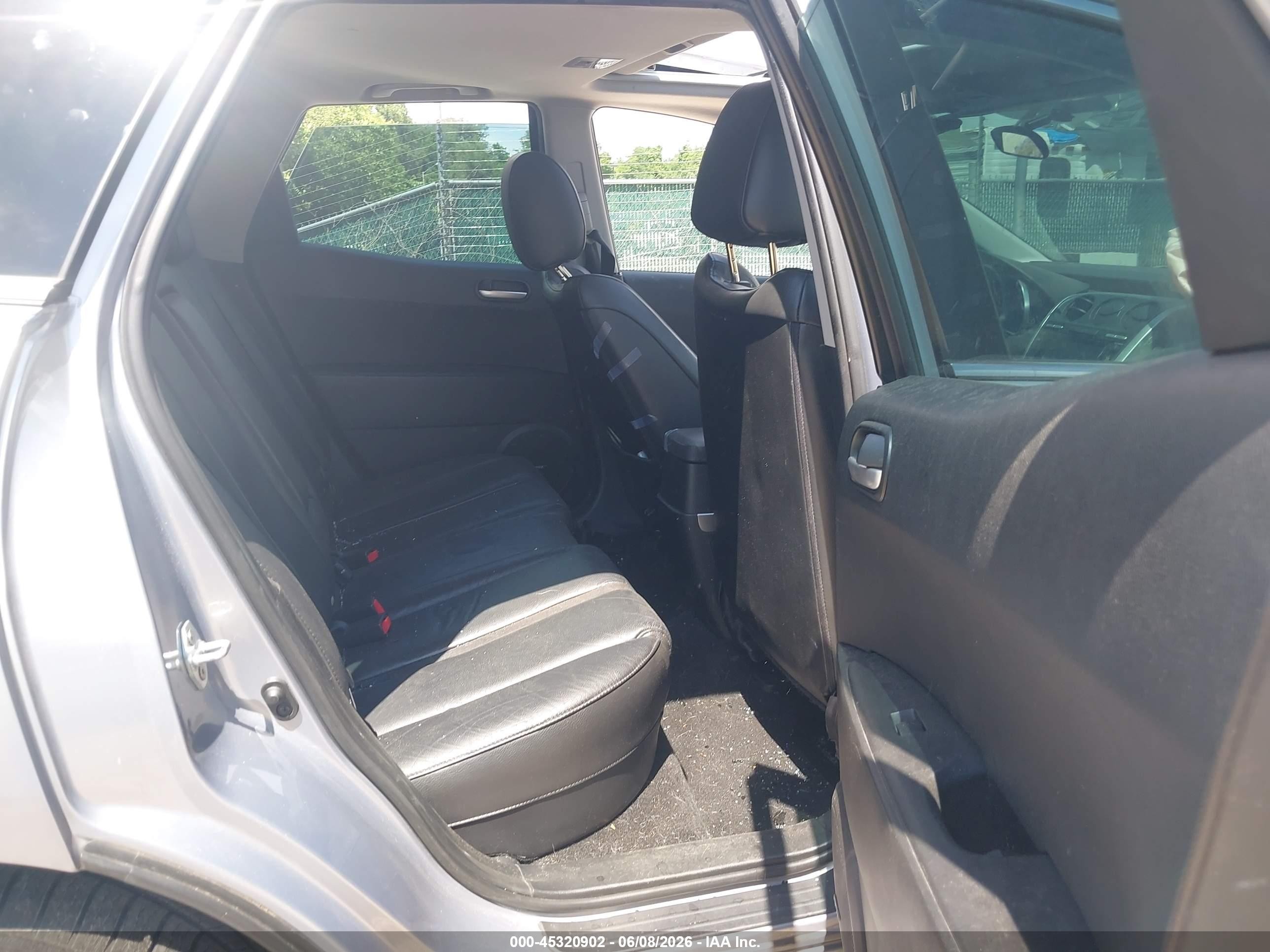 2008 Mazda Cx-7 Grand Touring Silver vin: JM3ER29L680182892