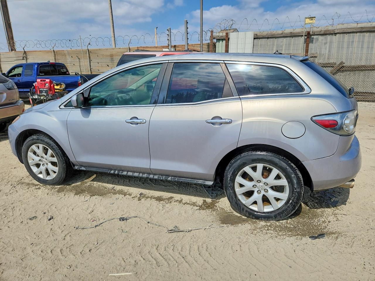 2008 Mazda Cx-7 Серый vin: JM3ER29L680185498