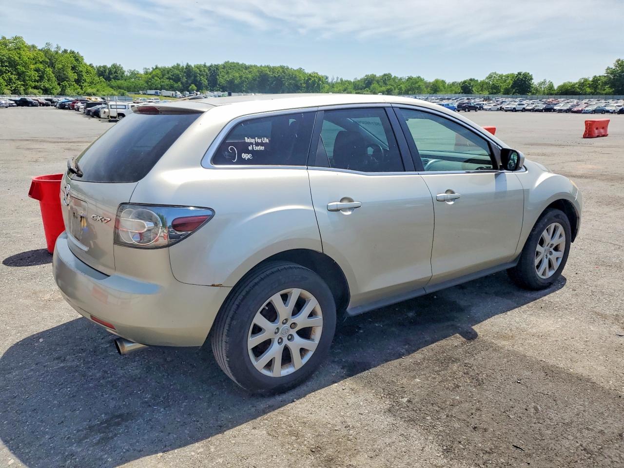 2008 Mazda Cx-7 Beige vin: JM3ER29L680199000