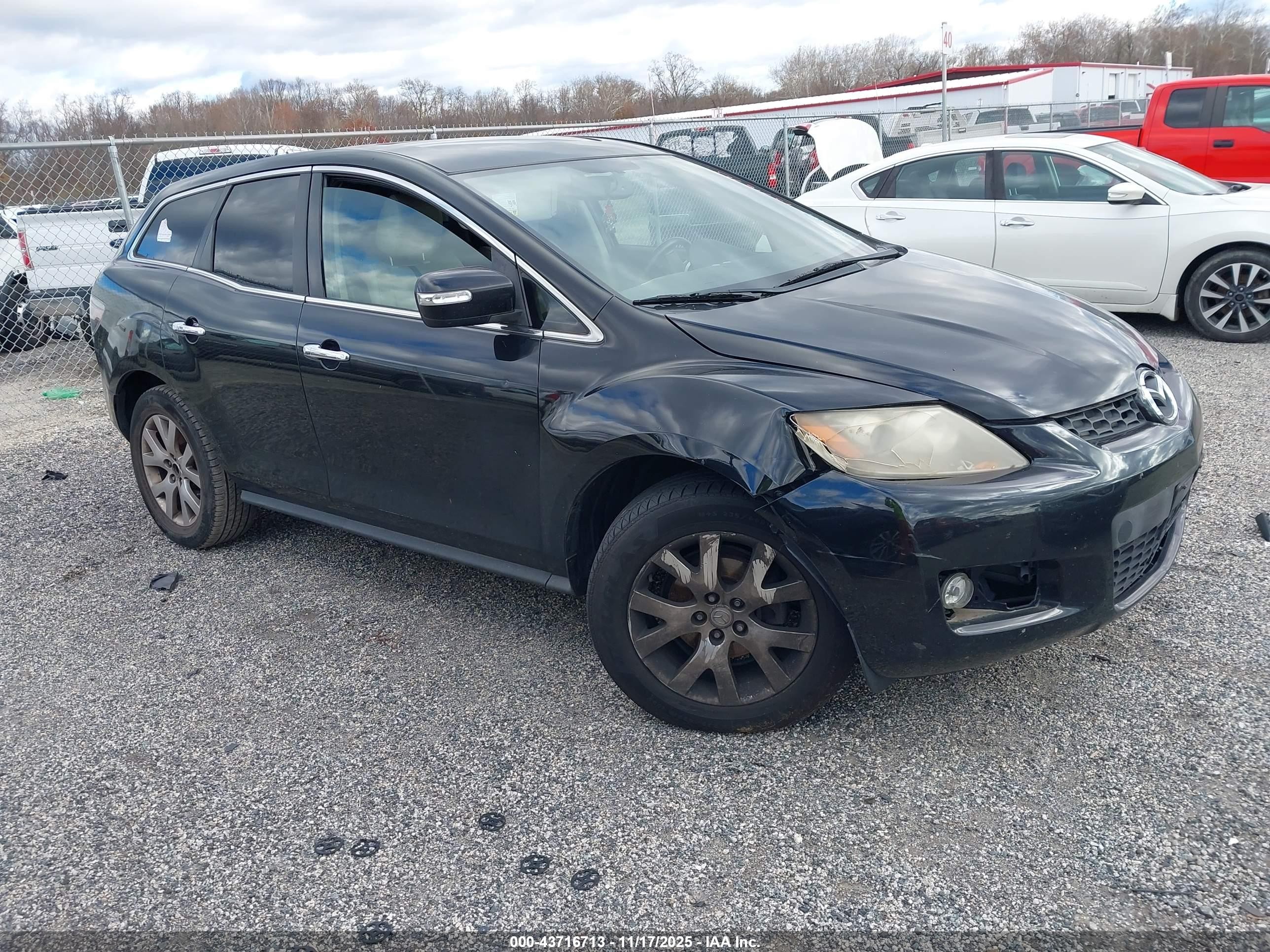 2009 Mazda Cx-7 Grand Touring Black vin: JM3ER29L790219577
