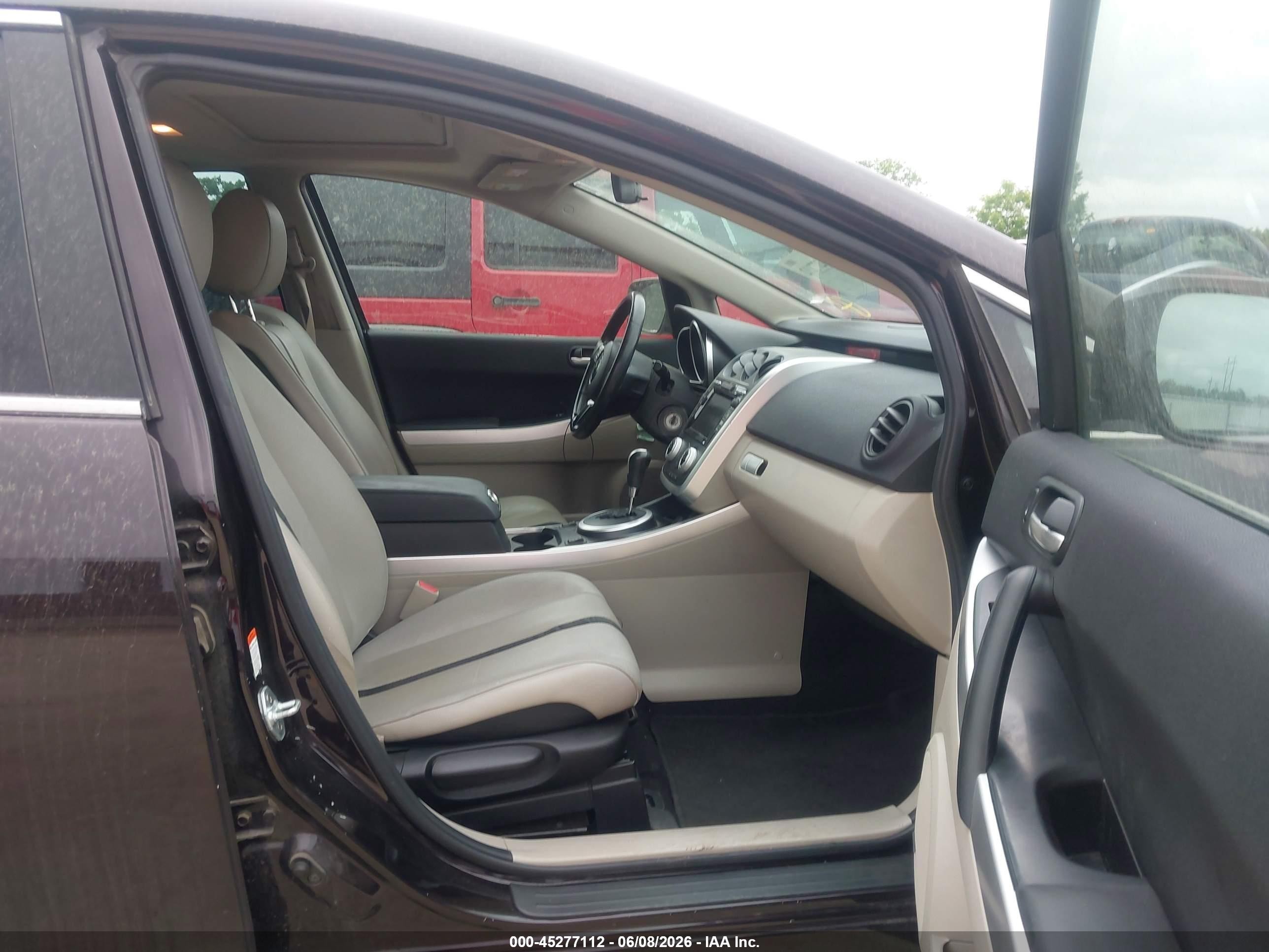 2008 Mazda Cx-7 Grand Touring Purple vin: JM3ER29L880183137