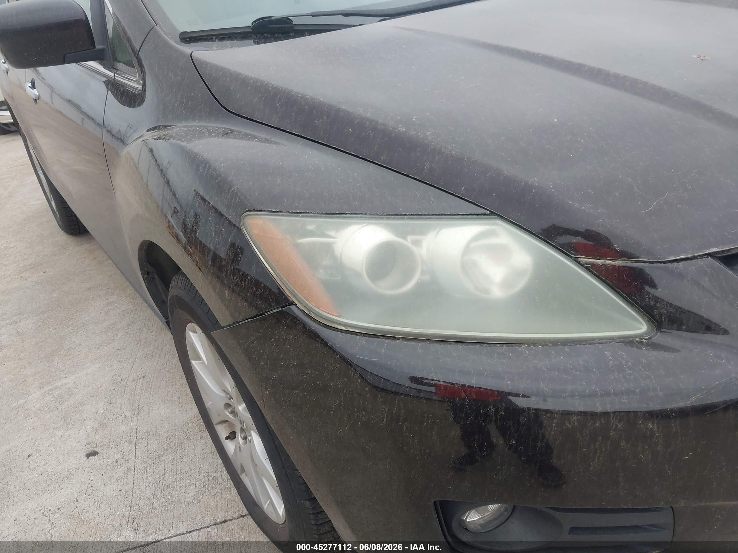 2008 Mazda Cx-7 Grand Touring Purple vin: JM3ER29L880183137