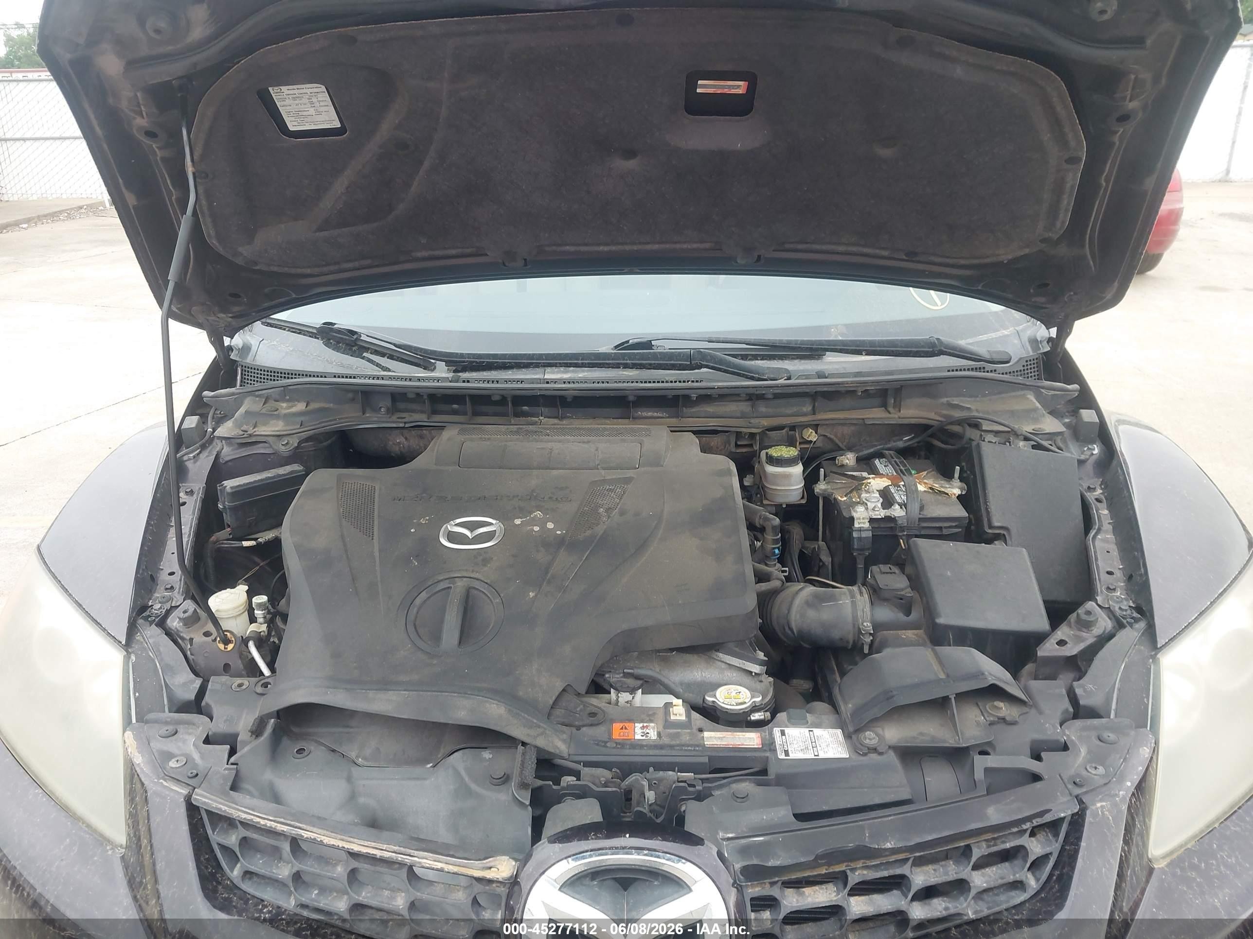 2008 Mazda Cx-7 Grand Touring Purple vin: JM3ER29L880183137