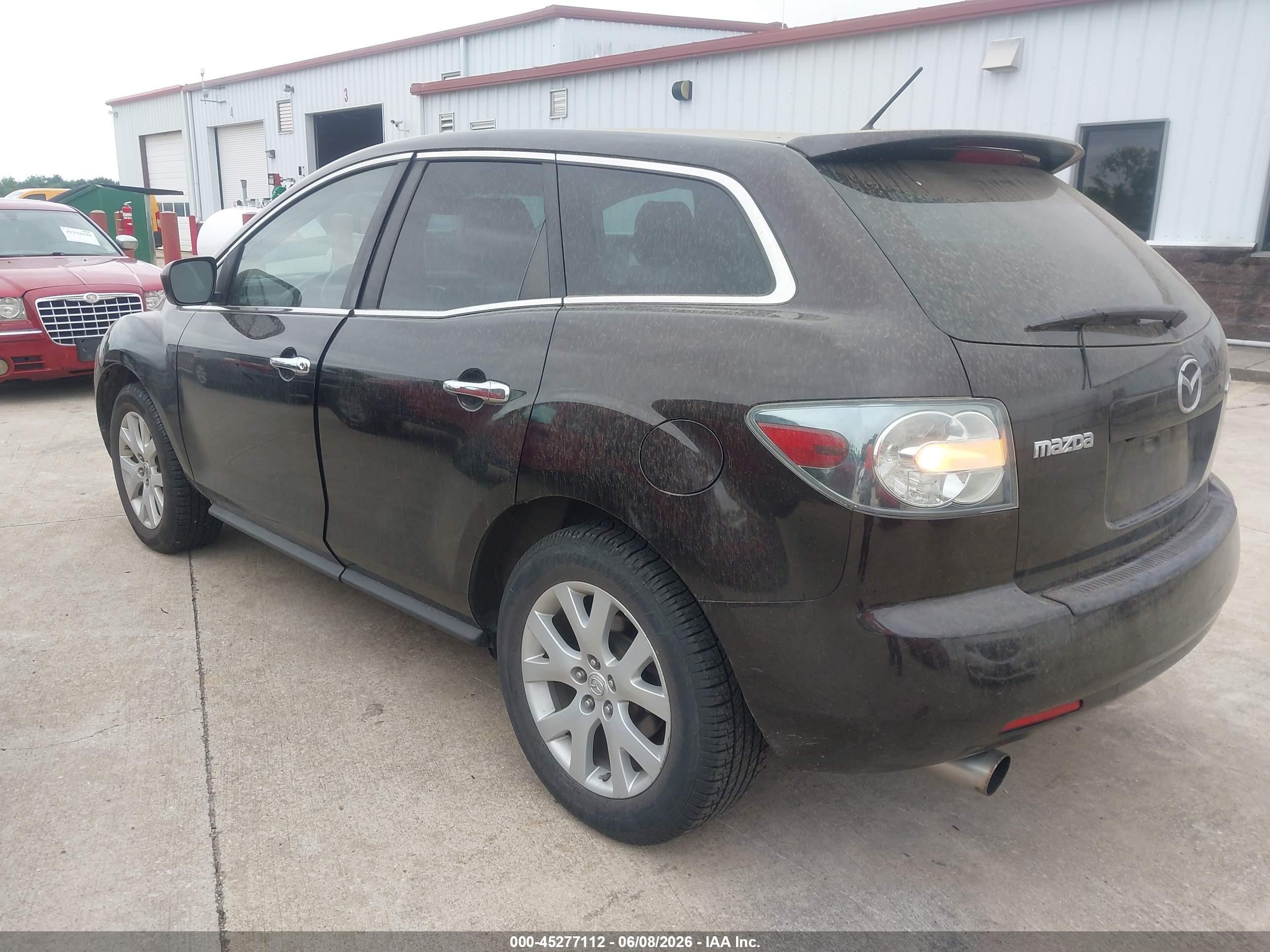 2008 Mazda Cx-7 Grand Touring Purple vin: JM3ER29L880183137