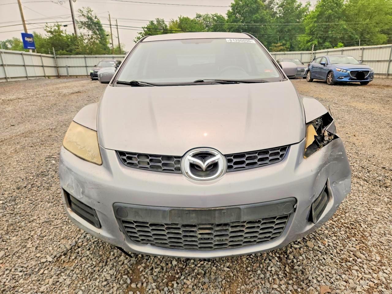 2007 Mazda Cx-7 Silver vin: JM3ER29L970158049