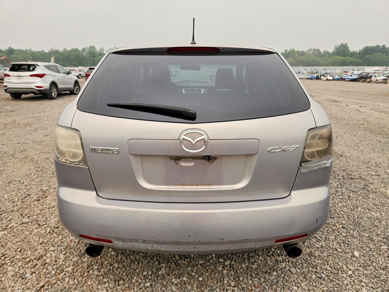 2007 Mazda Cx-7 Silver vin: JM3ER29L970158049