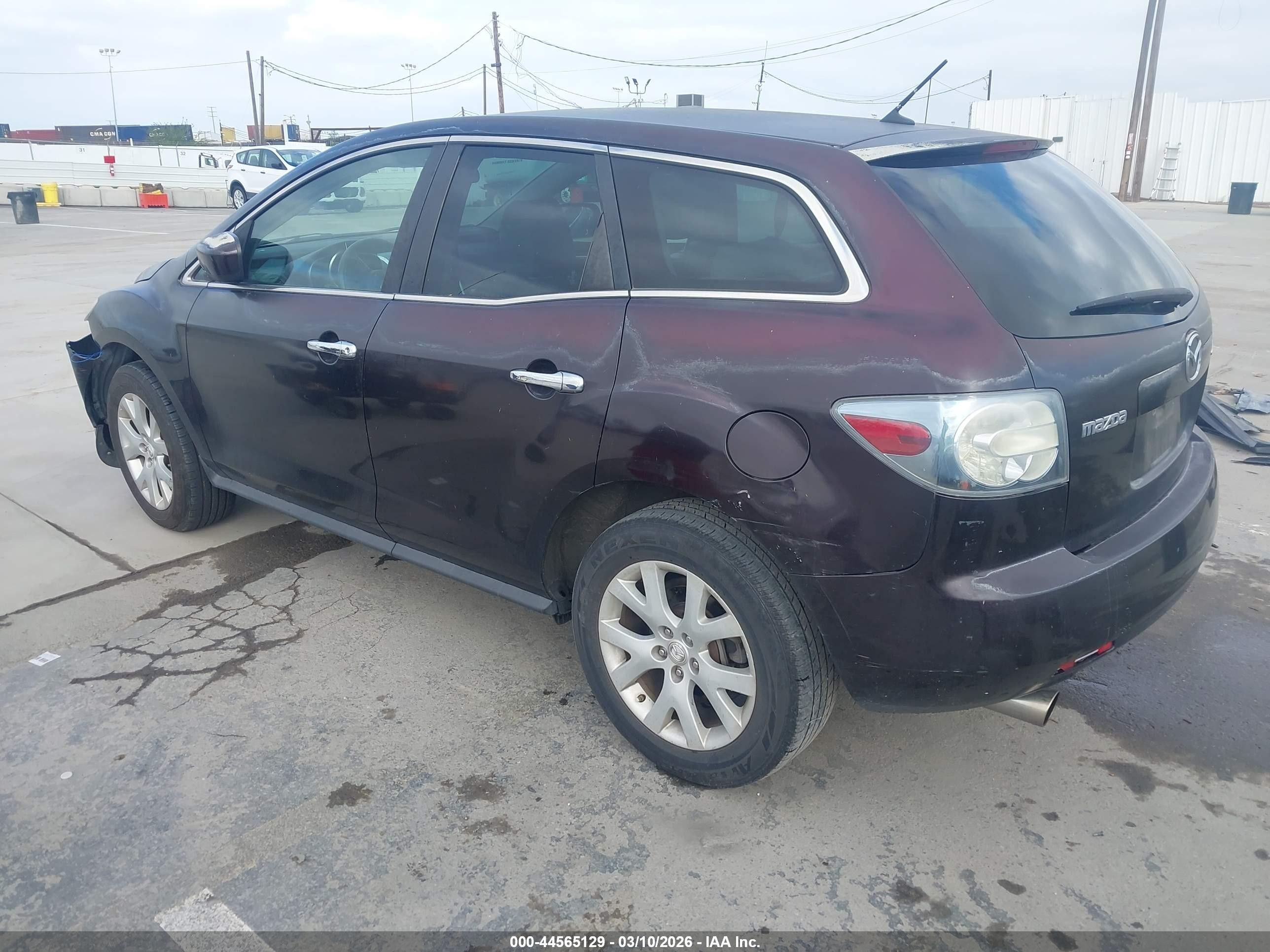 2008 Mazda Cx-7 Grand Touring Фиолетовый vin: JM3ER29L980175077
