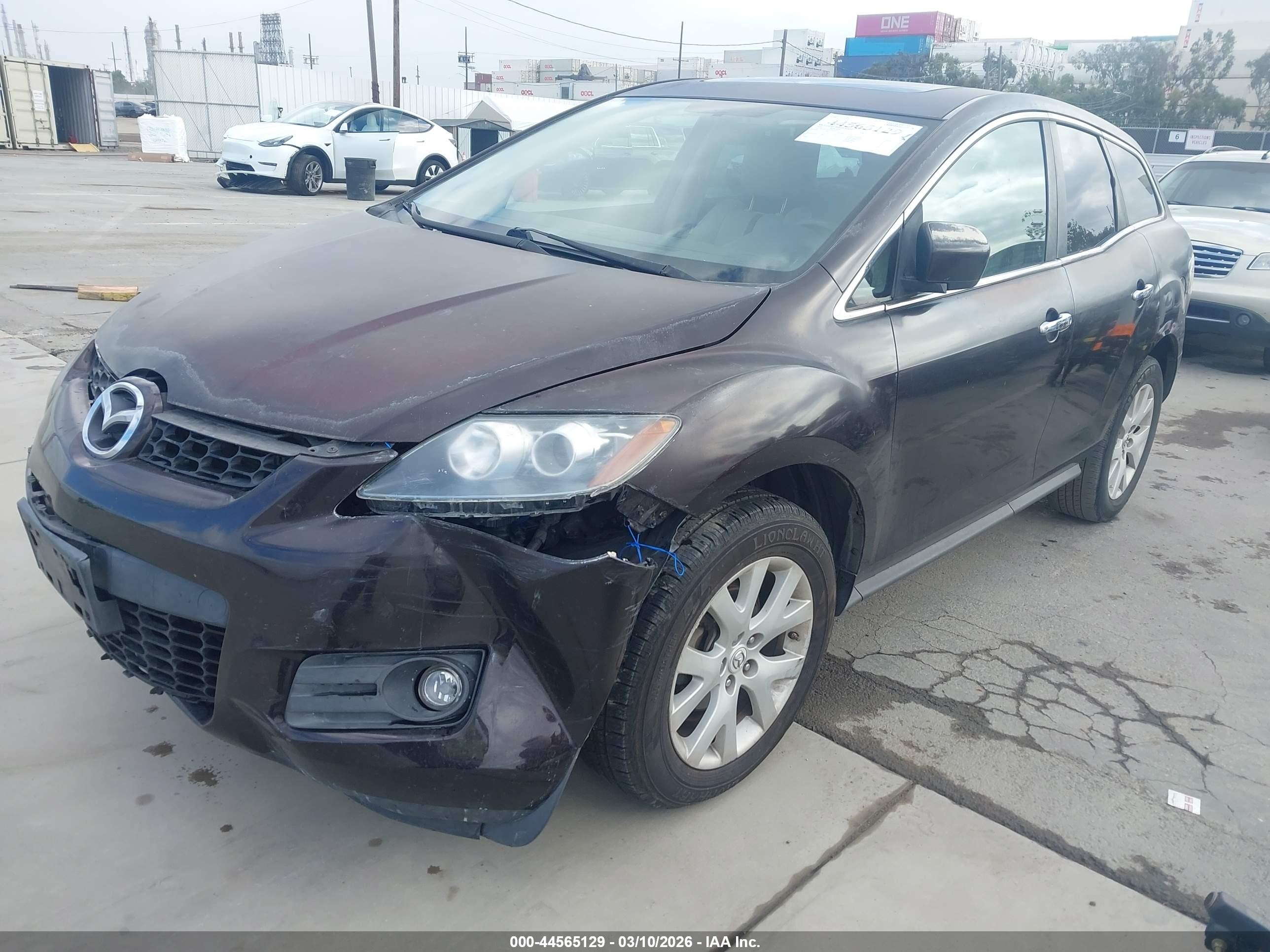 2008 Mazda Cx-7 Grand Touring Фиолетовый vin: JM3ER29L980175077