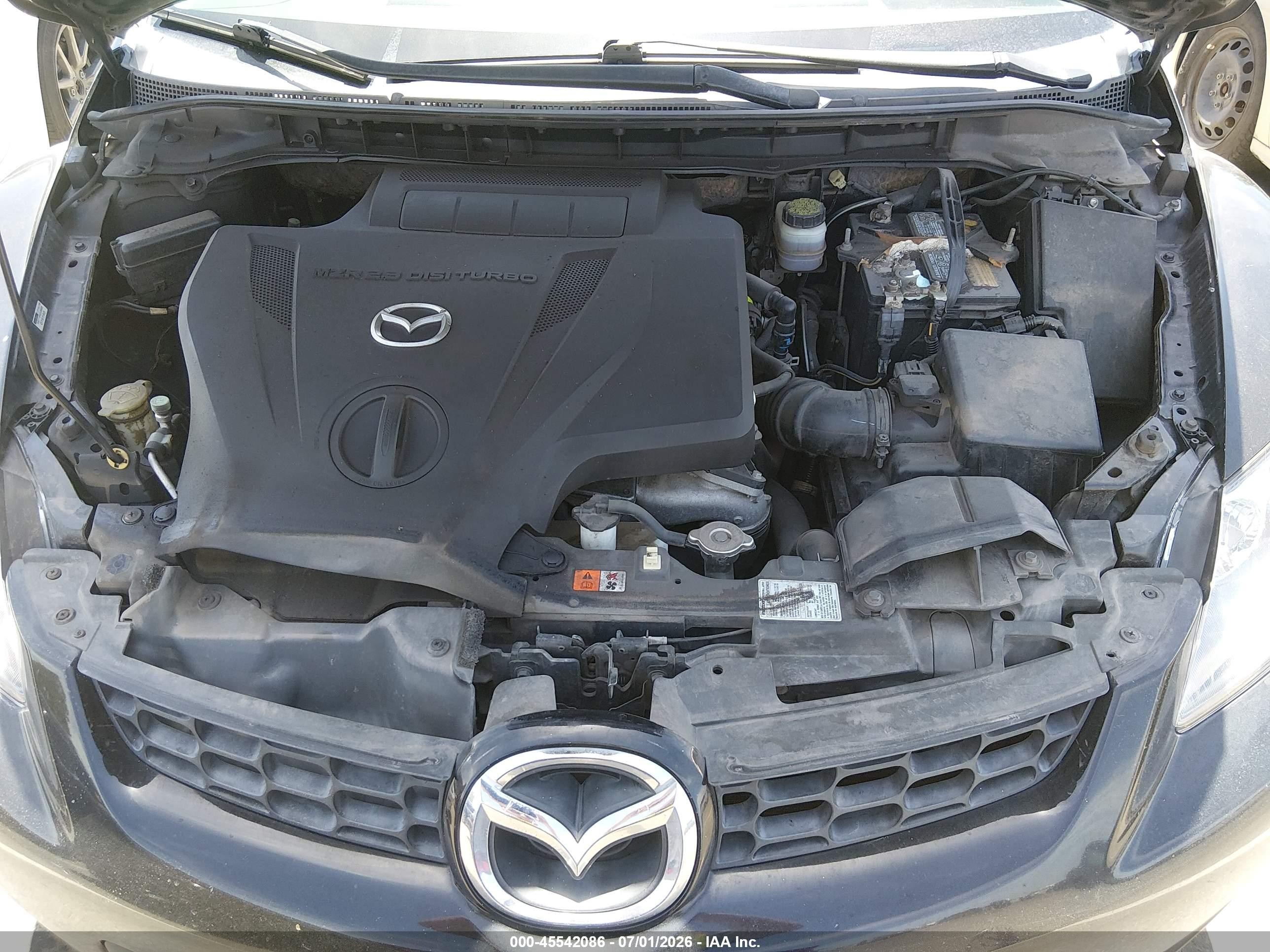 2009 Mazda Cx-7 Sport Black vin: JM3ER29L990219984