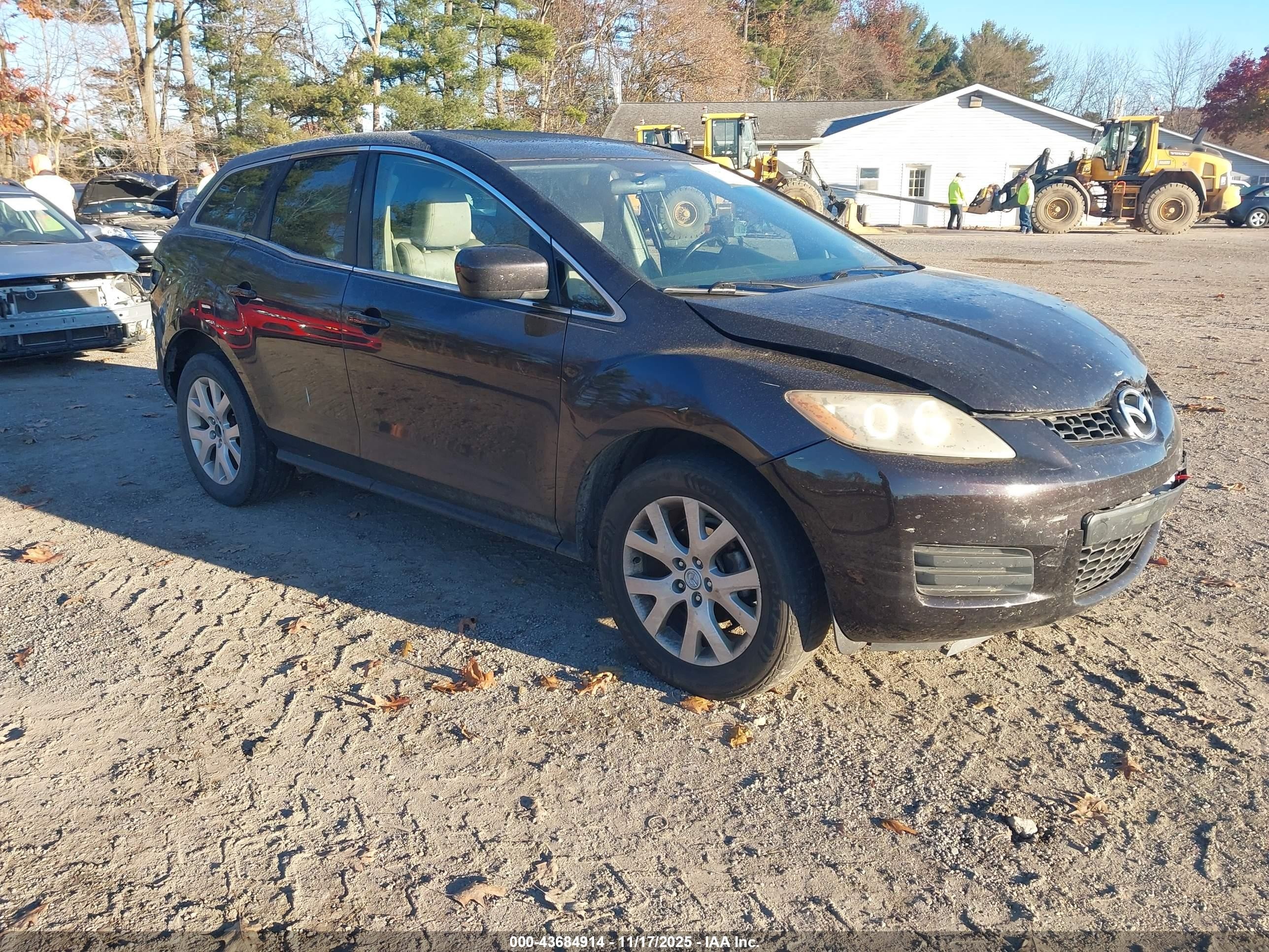 2009 Mazda Cx-7 Sport Black vin: JM3ER29L990220715