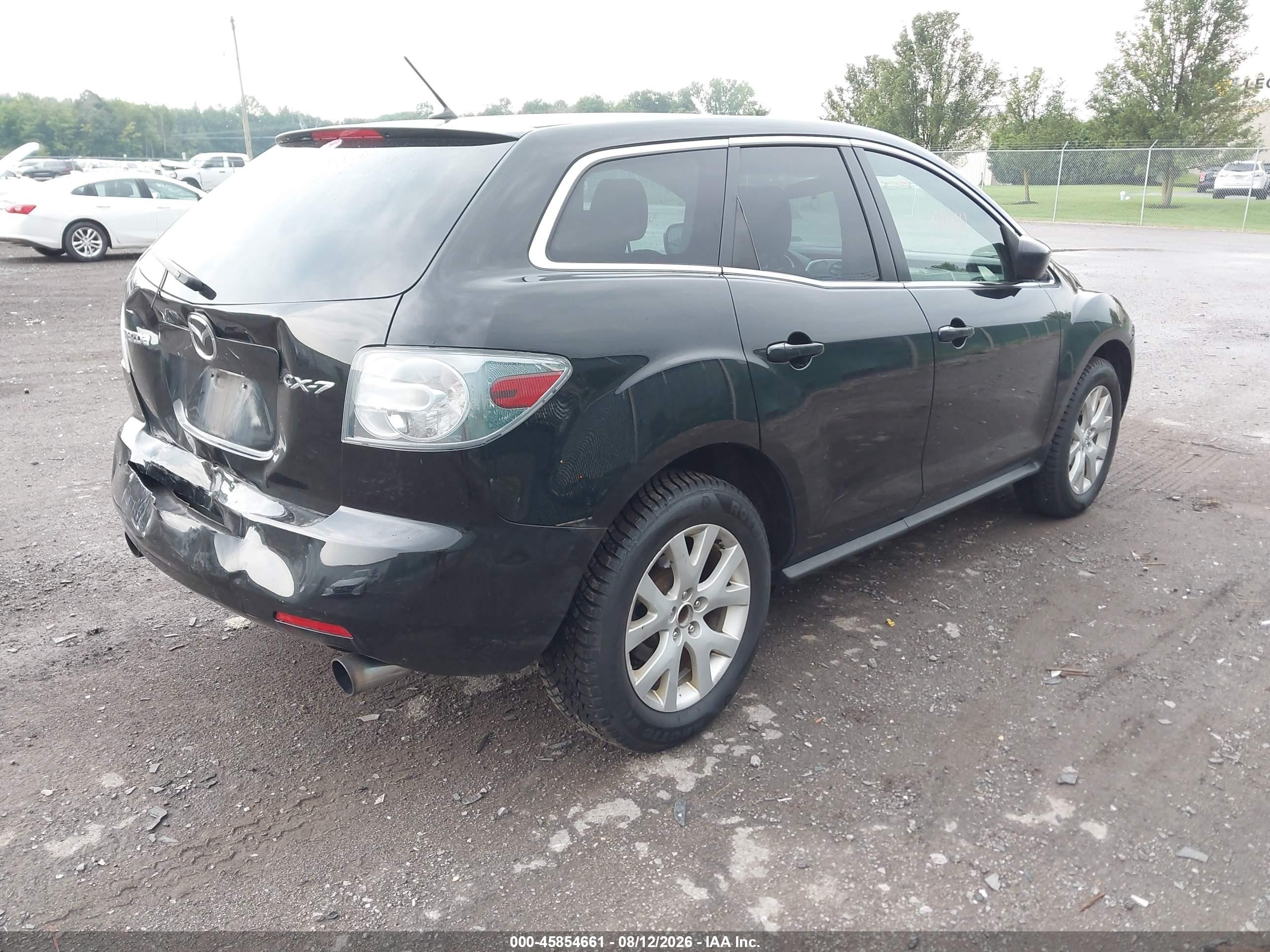 2009 Mazda Cx-7 Sport Black vin: JM3ER29L990227325