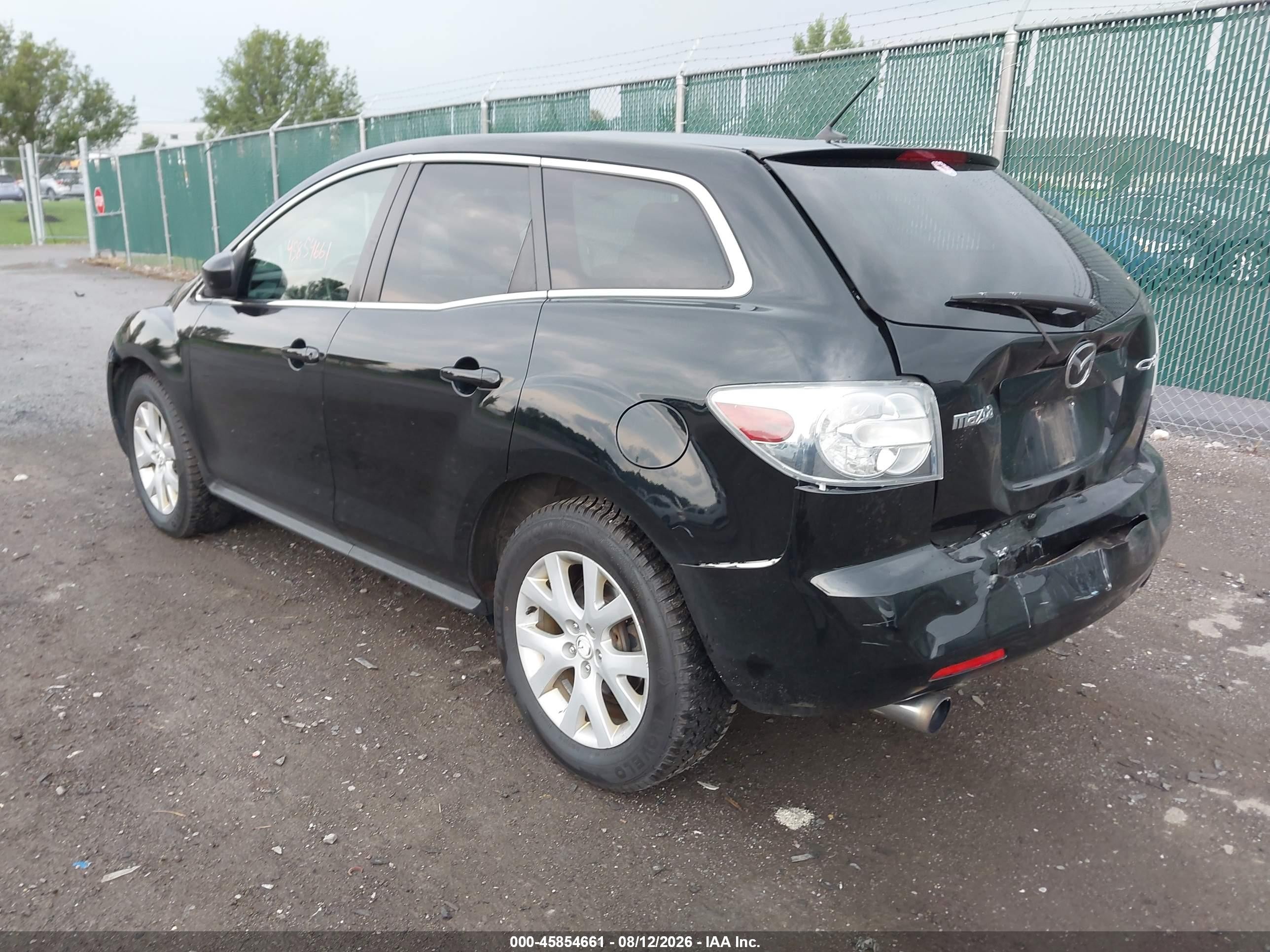 2009 Mazda Cx-7 Sport Black vin: JM3ER29L990227325