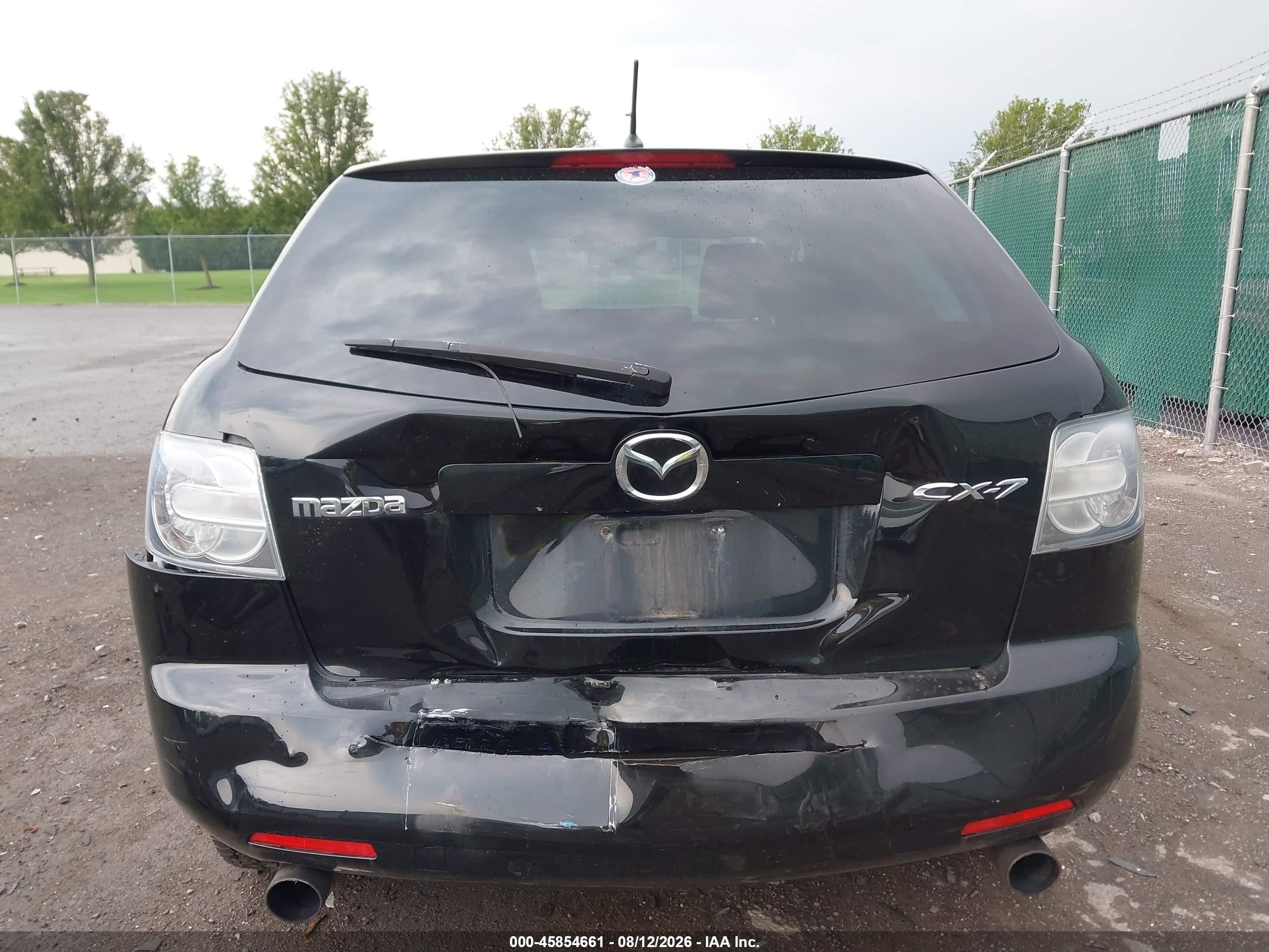 2009 Mazda Cx-7 Sport Black vin: JM3ER29L990227325