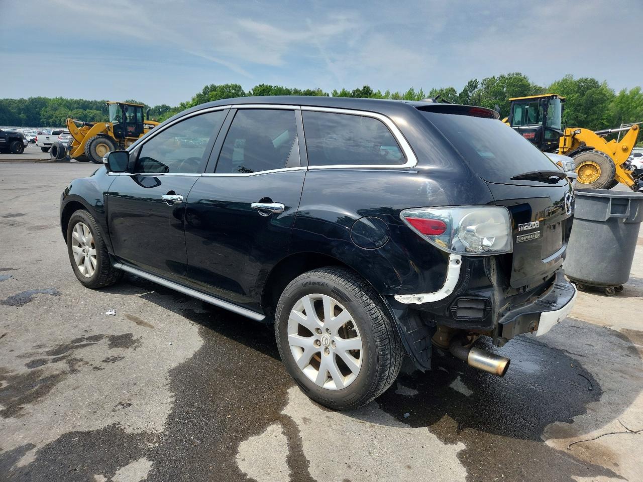 2009 Mazda Cx-7 Black vin: JM3ER29L990229995