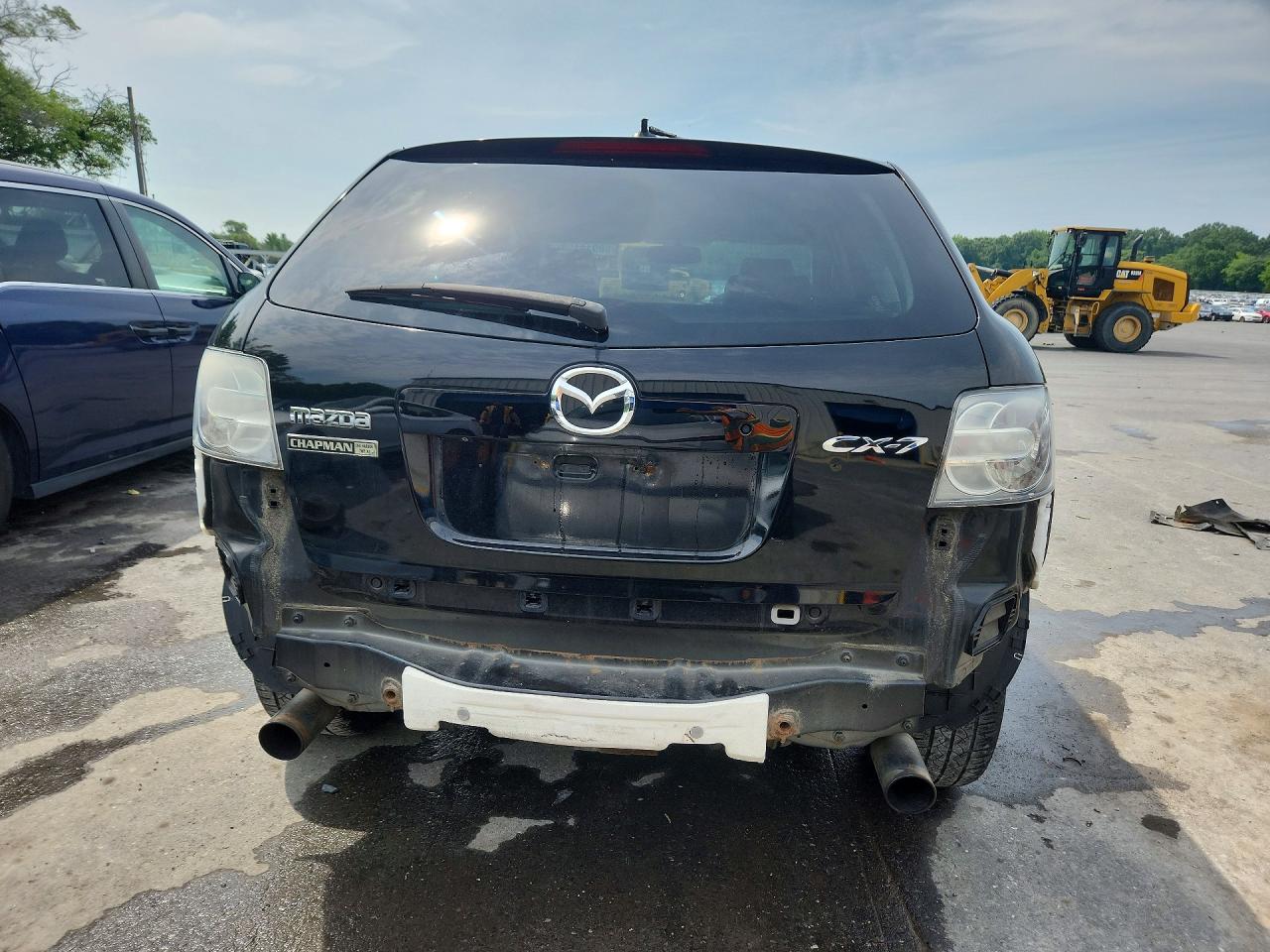 2009 Mazda Cx-7 Black vin: JM3ER29L990229995