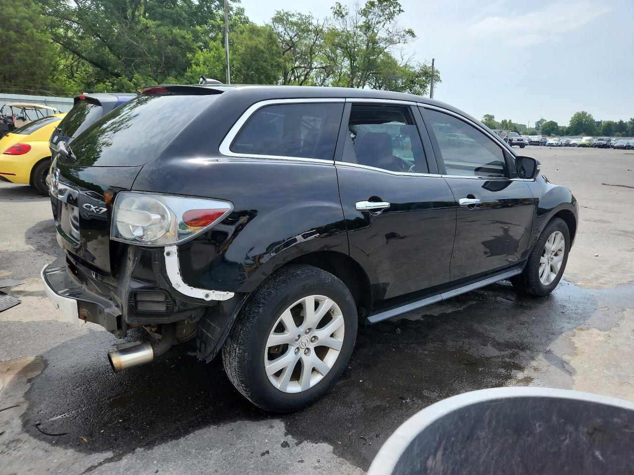 2009 Mazda Cx-7 Black vin: JM3ER29L990229995