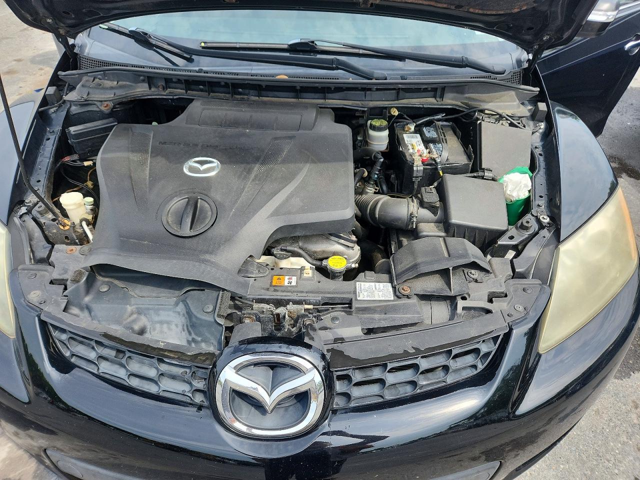 2009 Mazda Cx-7 Black vin: JM3ER29L990229995