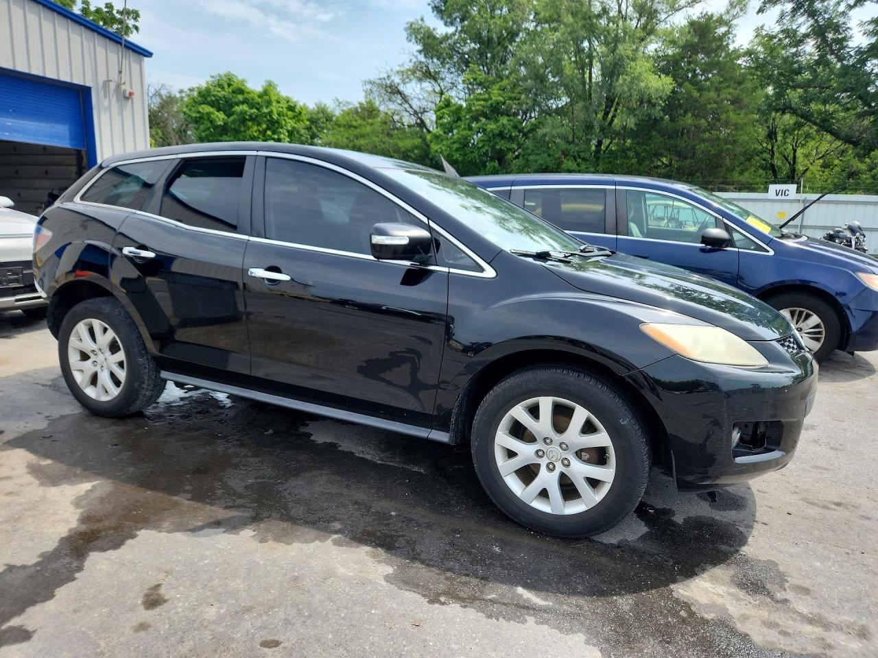 2009 Mazda Cx-7 Black vin: JM3ER29L990229995