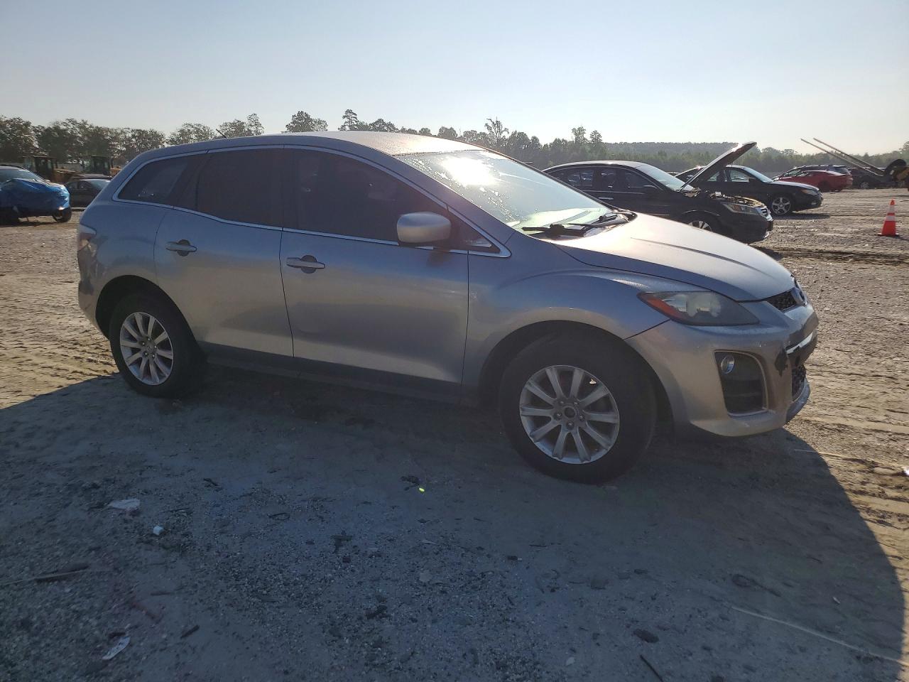 2011 Mazda Cx-7 Silver vin: JM3ER2A50B0399469