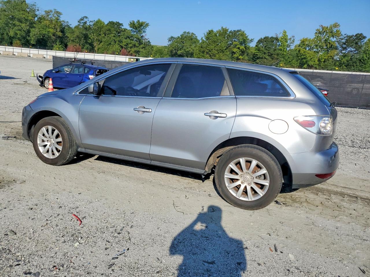 2011 Mazda Cx-7 Silver vin: JM3ER2A50B0399469