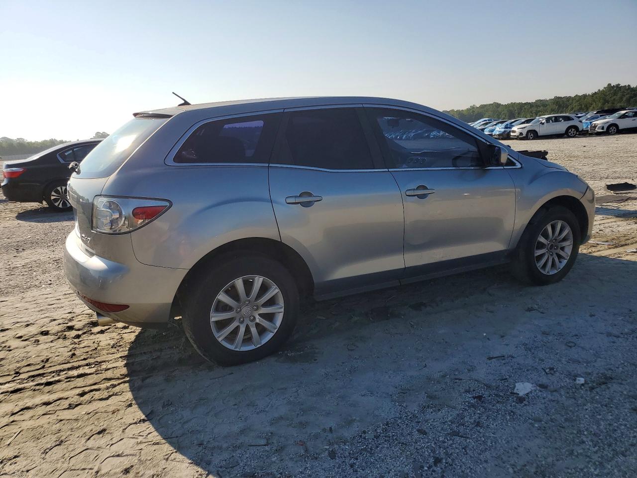 2011 Mazda Cx-7 Silver vin: JM3ER2A50B0399469