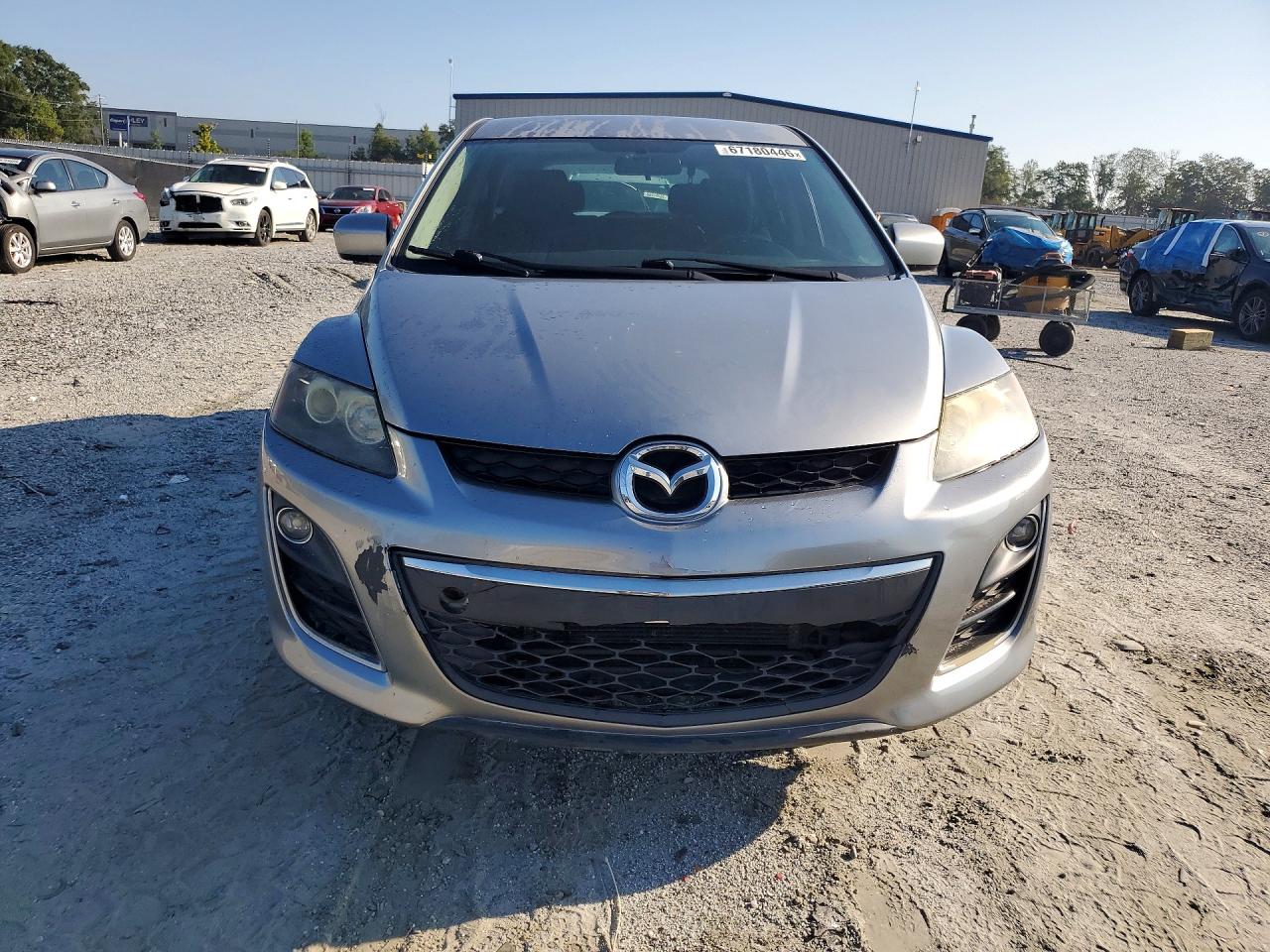 2011 Mazda Cx-7 Silver vin: JM3ER2A50B0399469