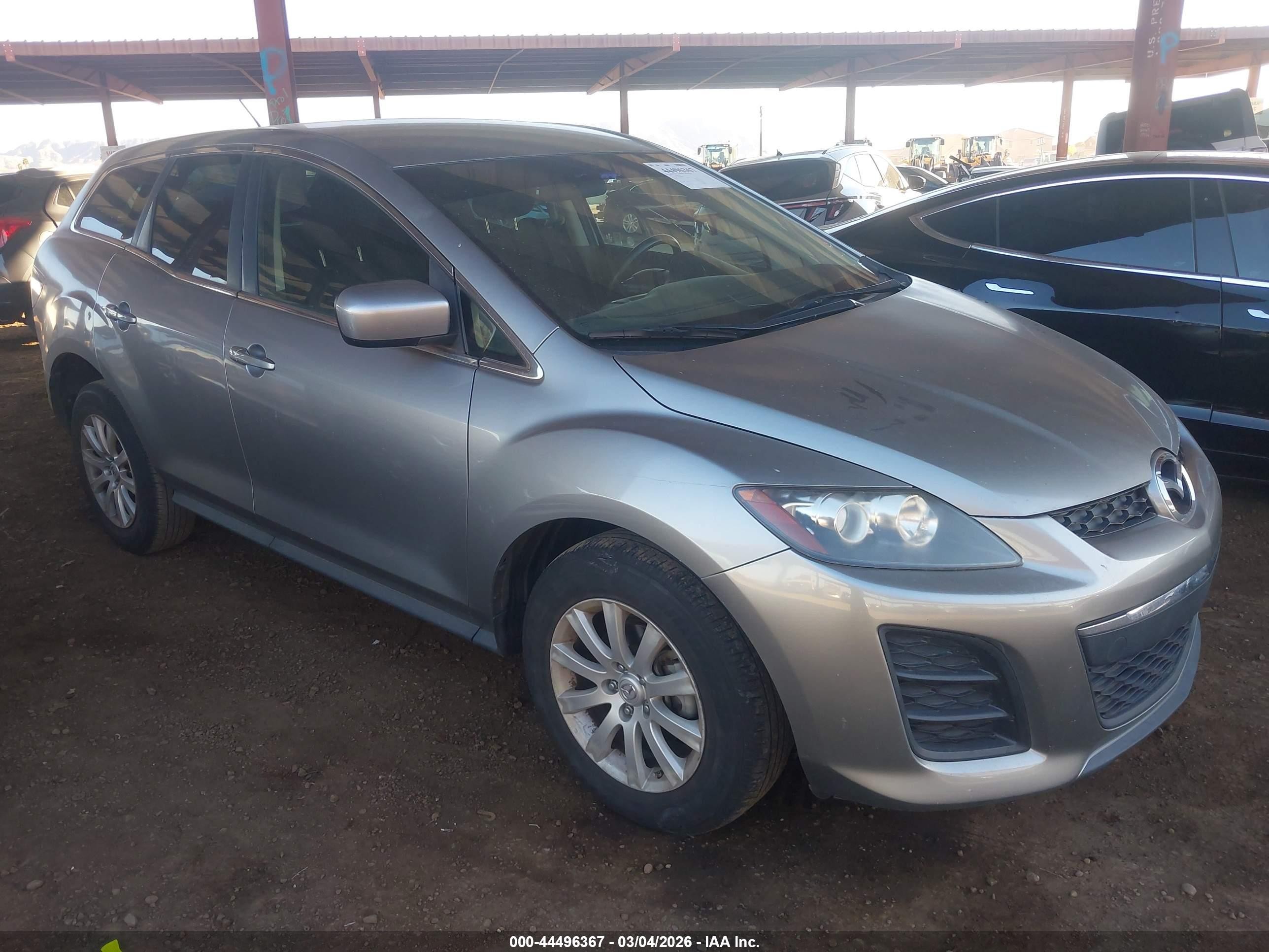2011 Mazda Cx-7 I Sv Серый vin: JM3ER2A50B0399861