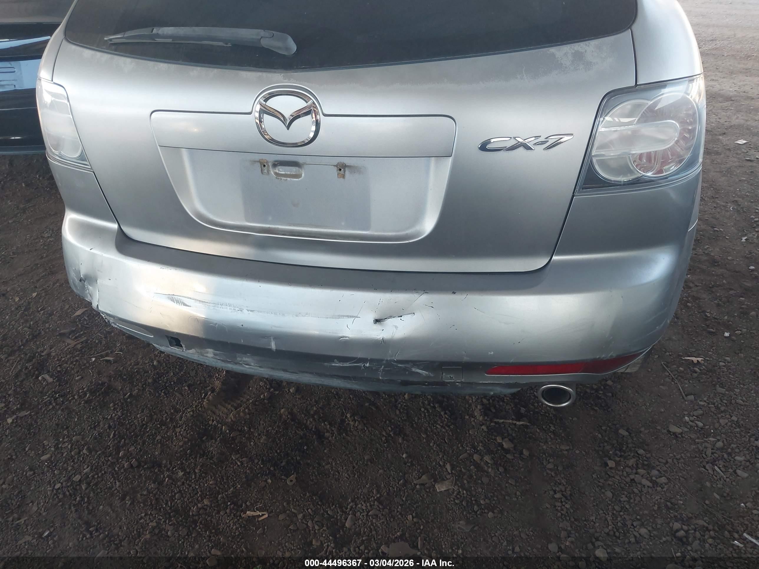 2011 Mazda Cx-7 I Sv Серый vin: JM3ER2A50B0399861