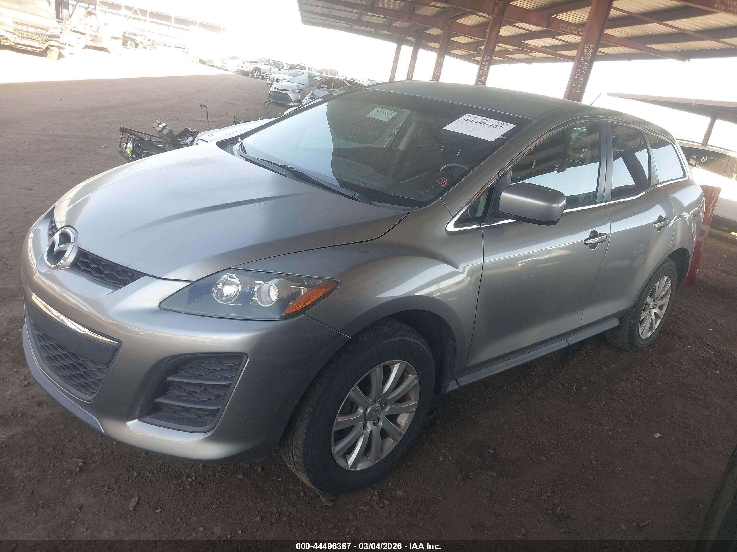 2011 Mazda Cx-7 I Sv Серый vin: JM3ER2A50B0399861