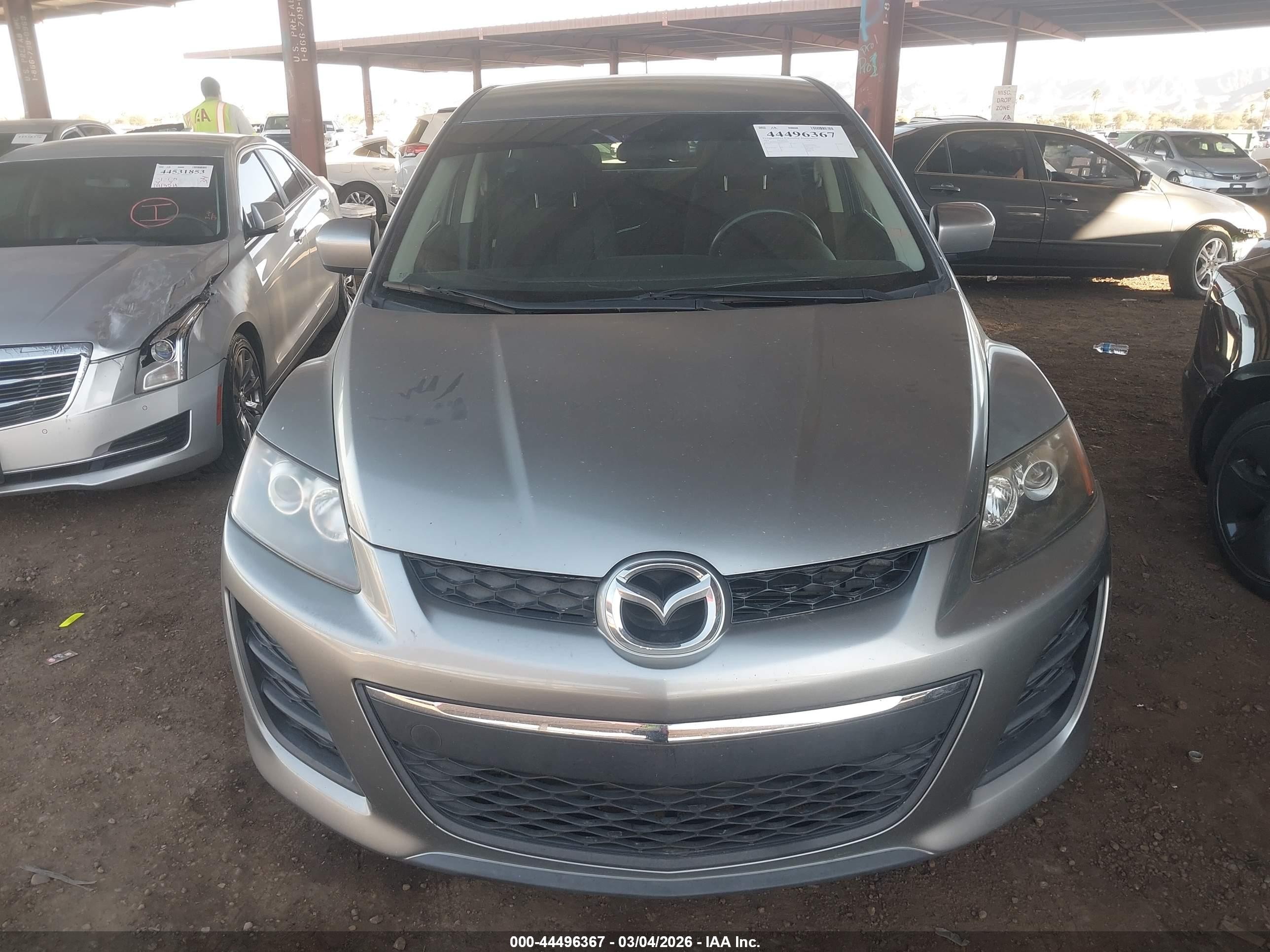 2011 Mazda Cx-7 I Sv Серый vin: JM3ER2A50B0399861