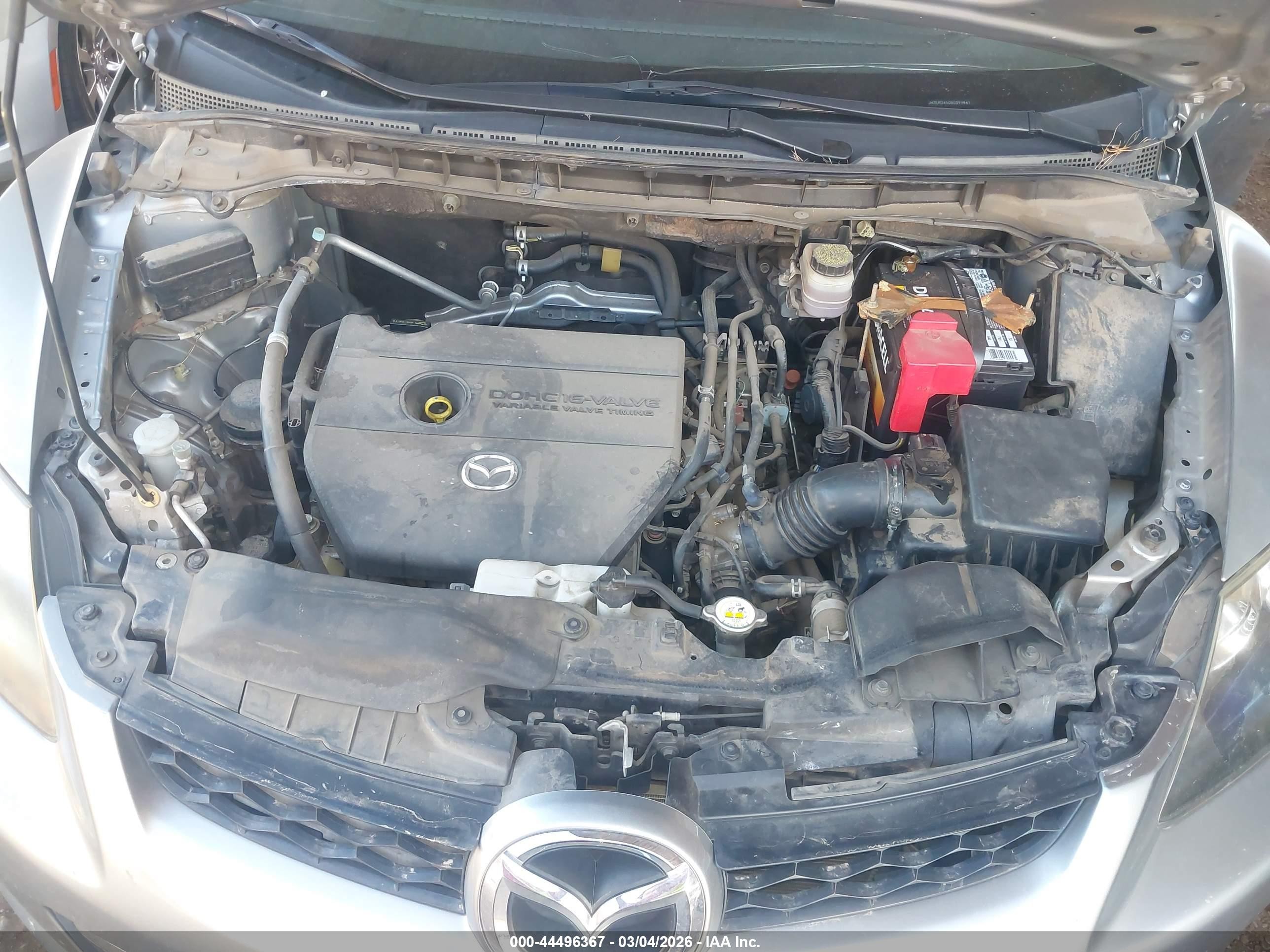 2011 Mazda Cx-7 I Sv Серый vin: JM3ER2A50B0399861